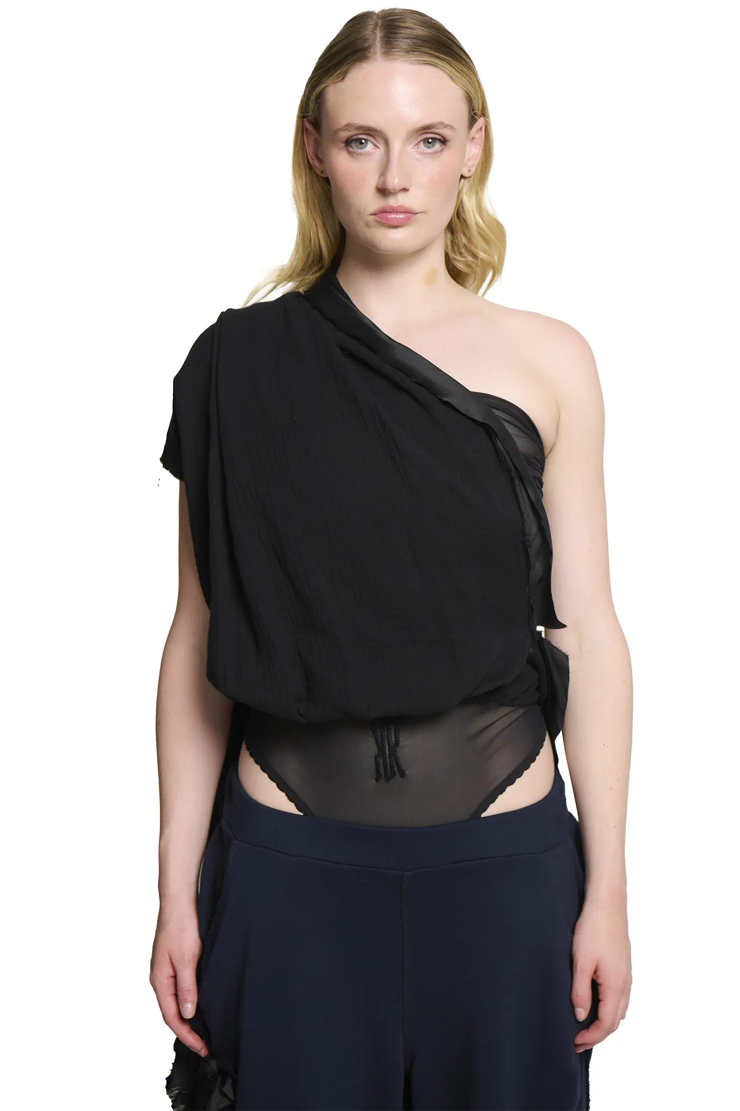Ava Shawl Wrap - Black - Image 4