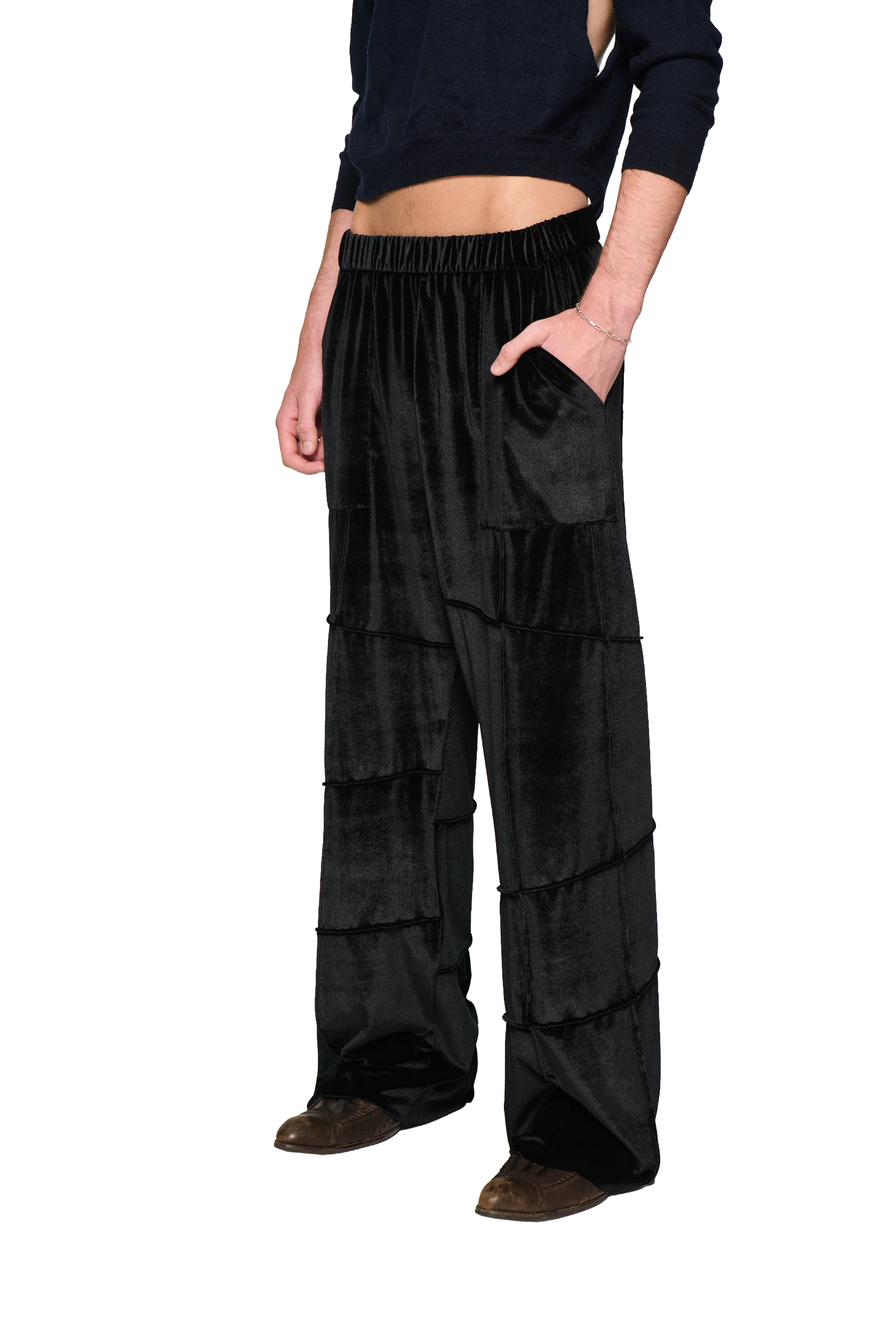 Baggy Spider Pant - Black - Image 4