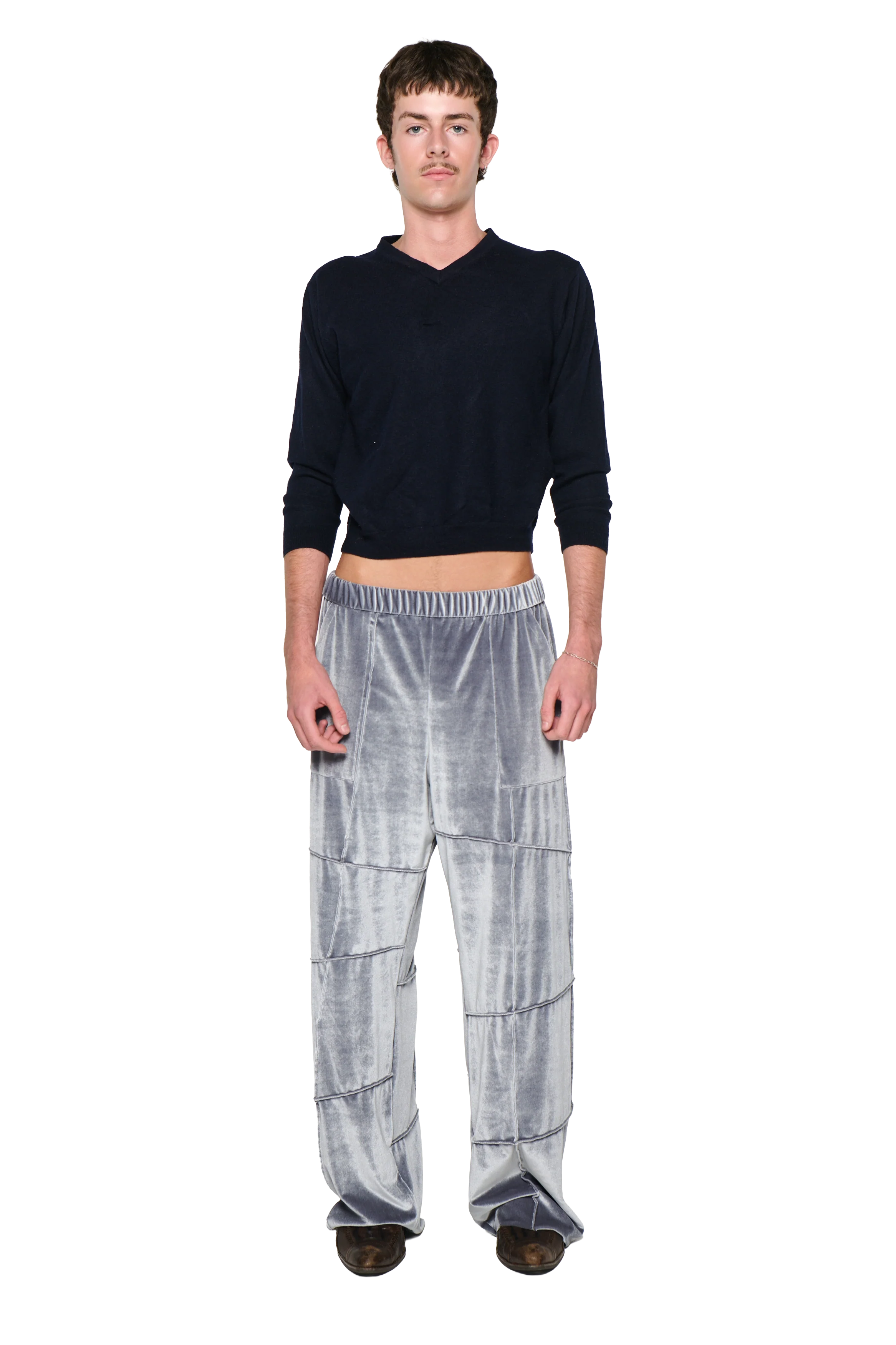 Baggy Spider Pant - Grey - Image 3