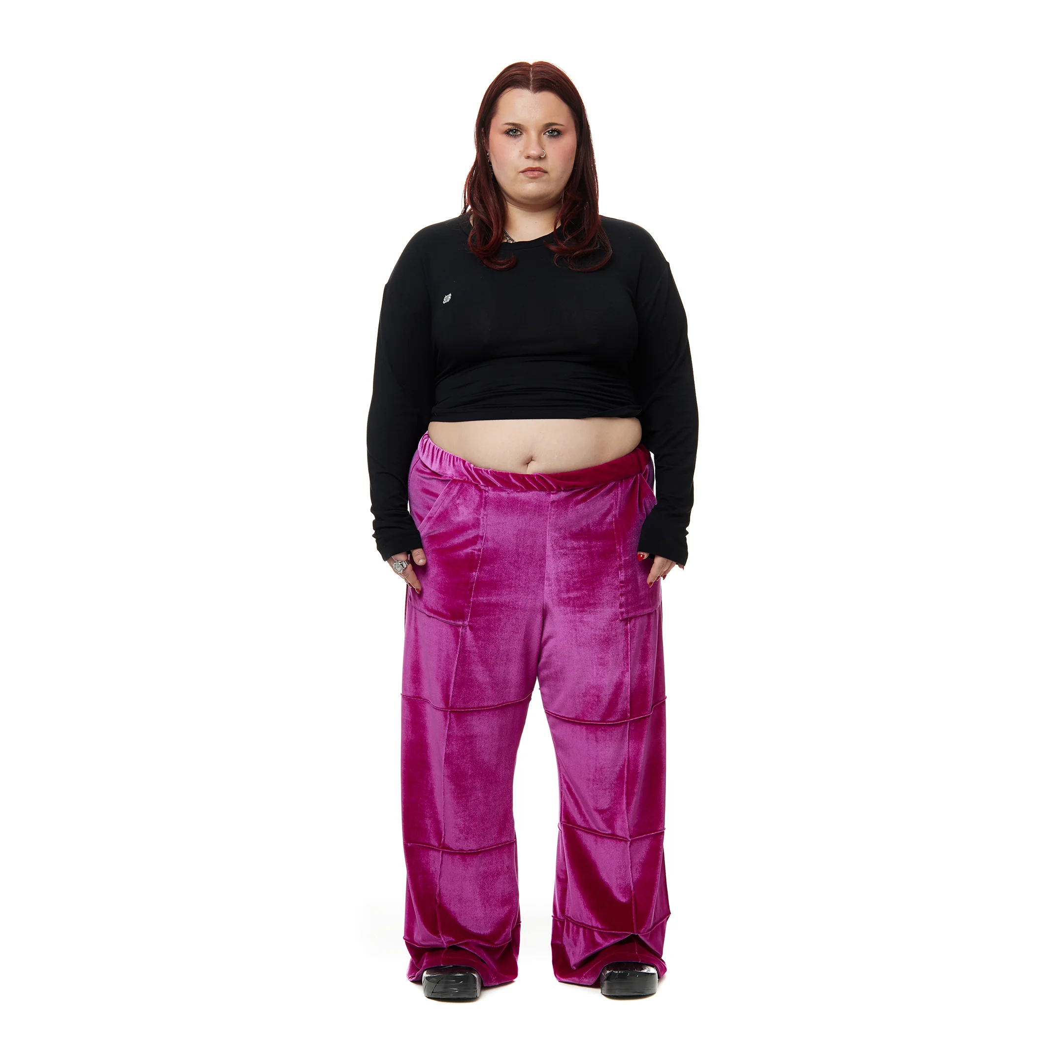Baggy Spider Pant - Pink - Image 5