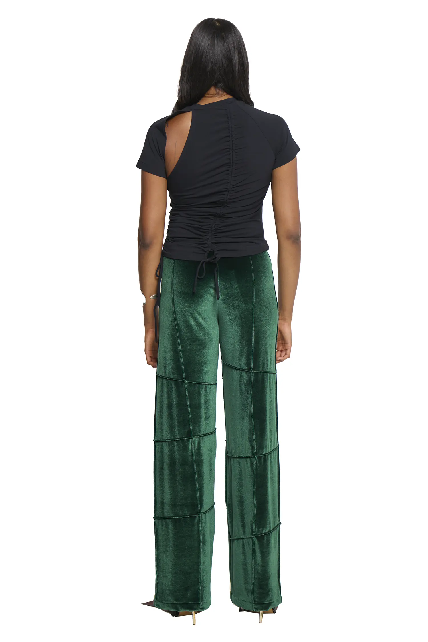 Spider Pant - Bottle Green (Straight) - Image 2