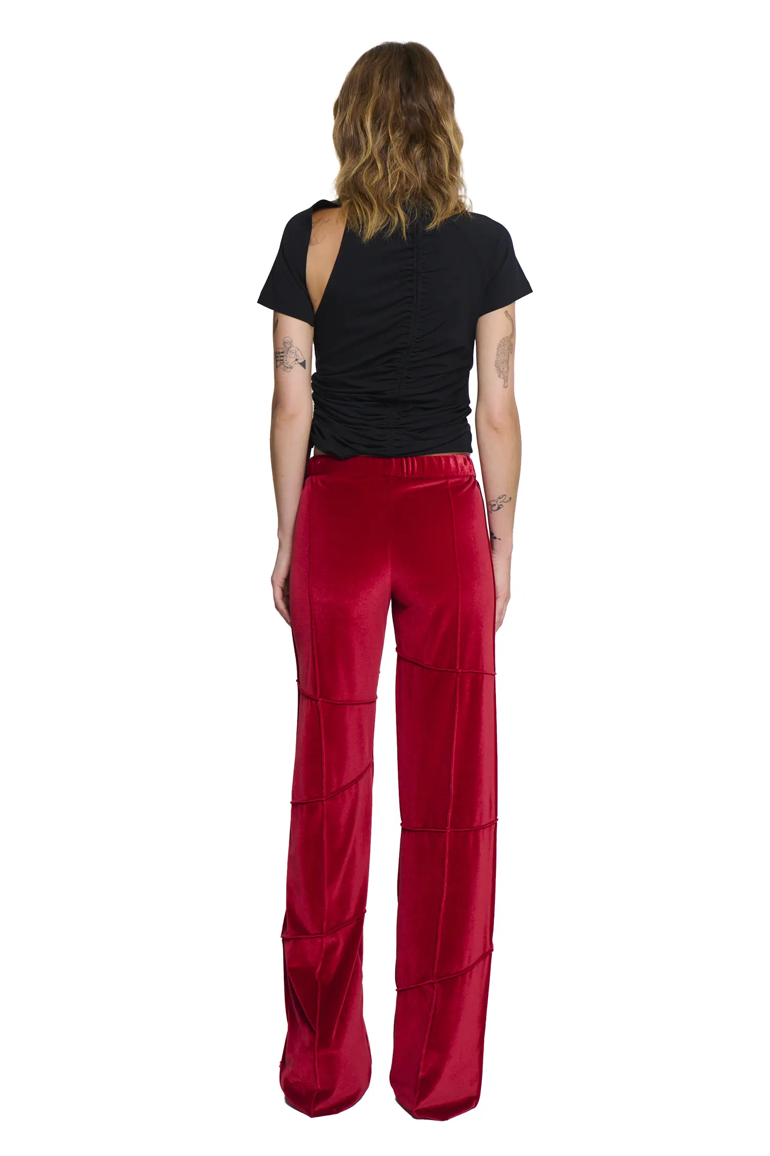 Spider Pant - Red (Flare) - Image 5