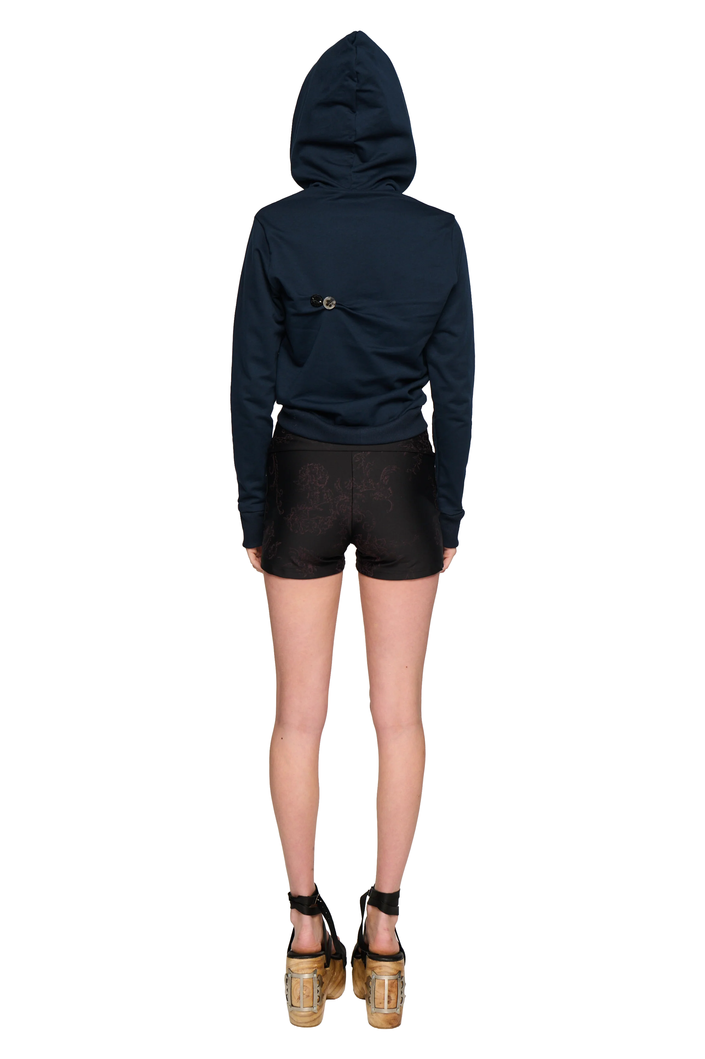Button Twist Jacket - Navy - Image 4