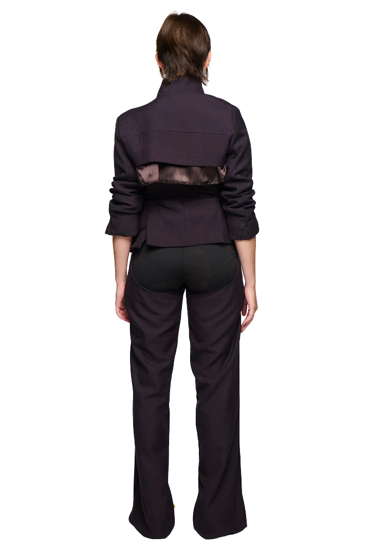 Phoebe Suit Pant - Purple - Image 6