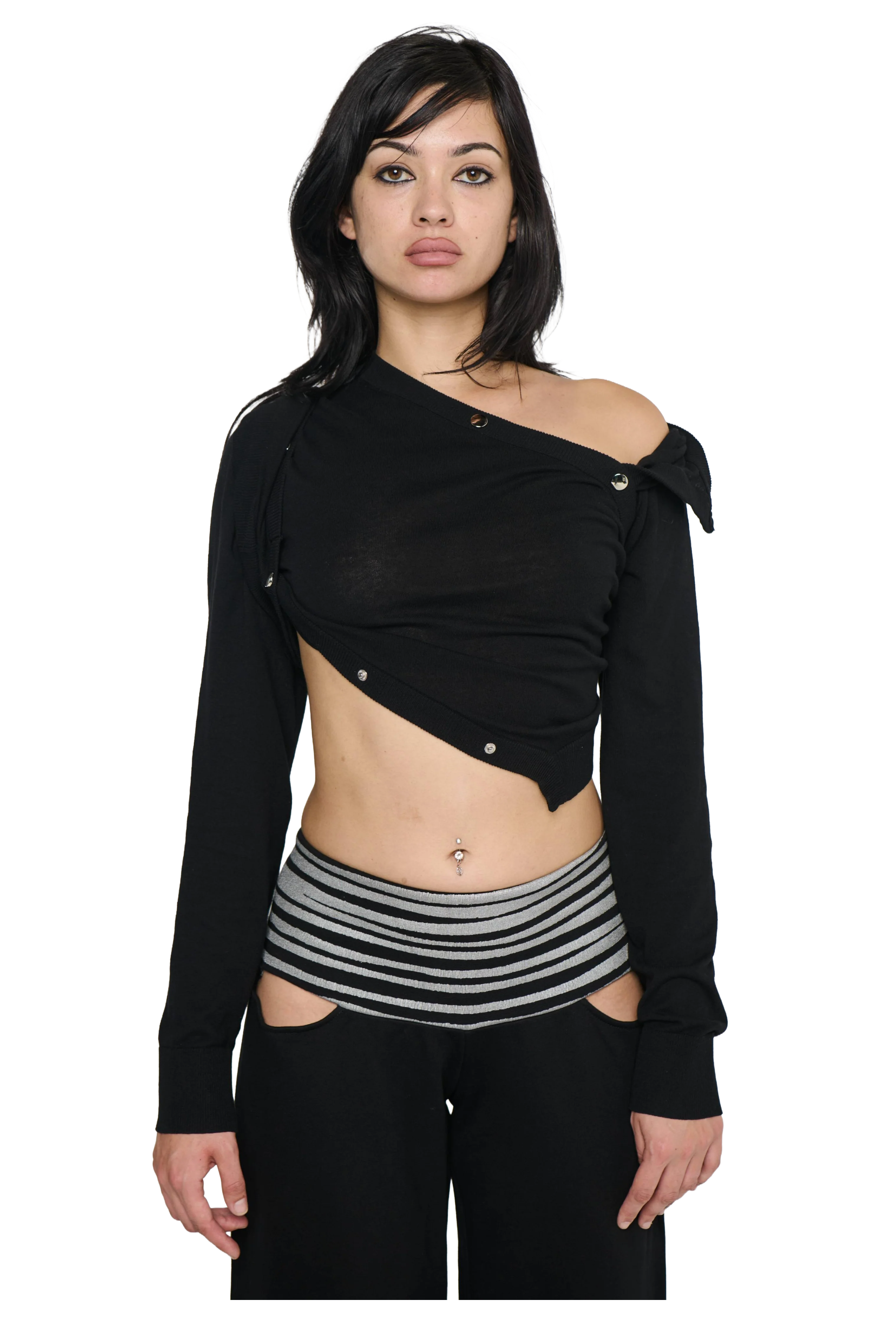Dark Horse Cardigan - Black - Image 5