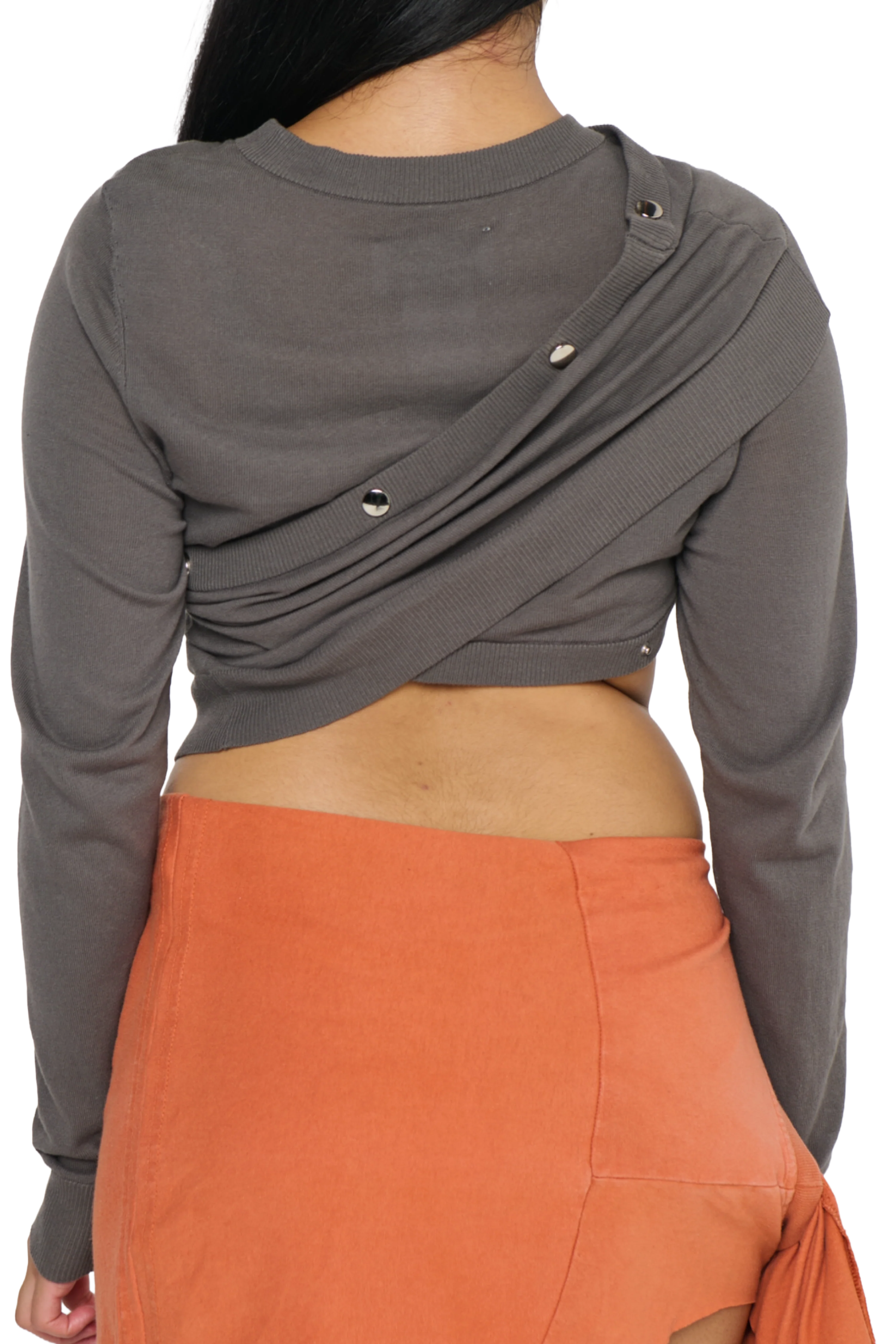Dark Horse Cardigan - Taupe - Image 2
