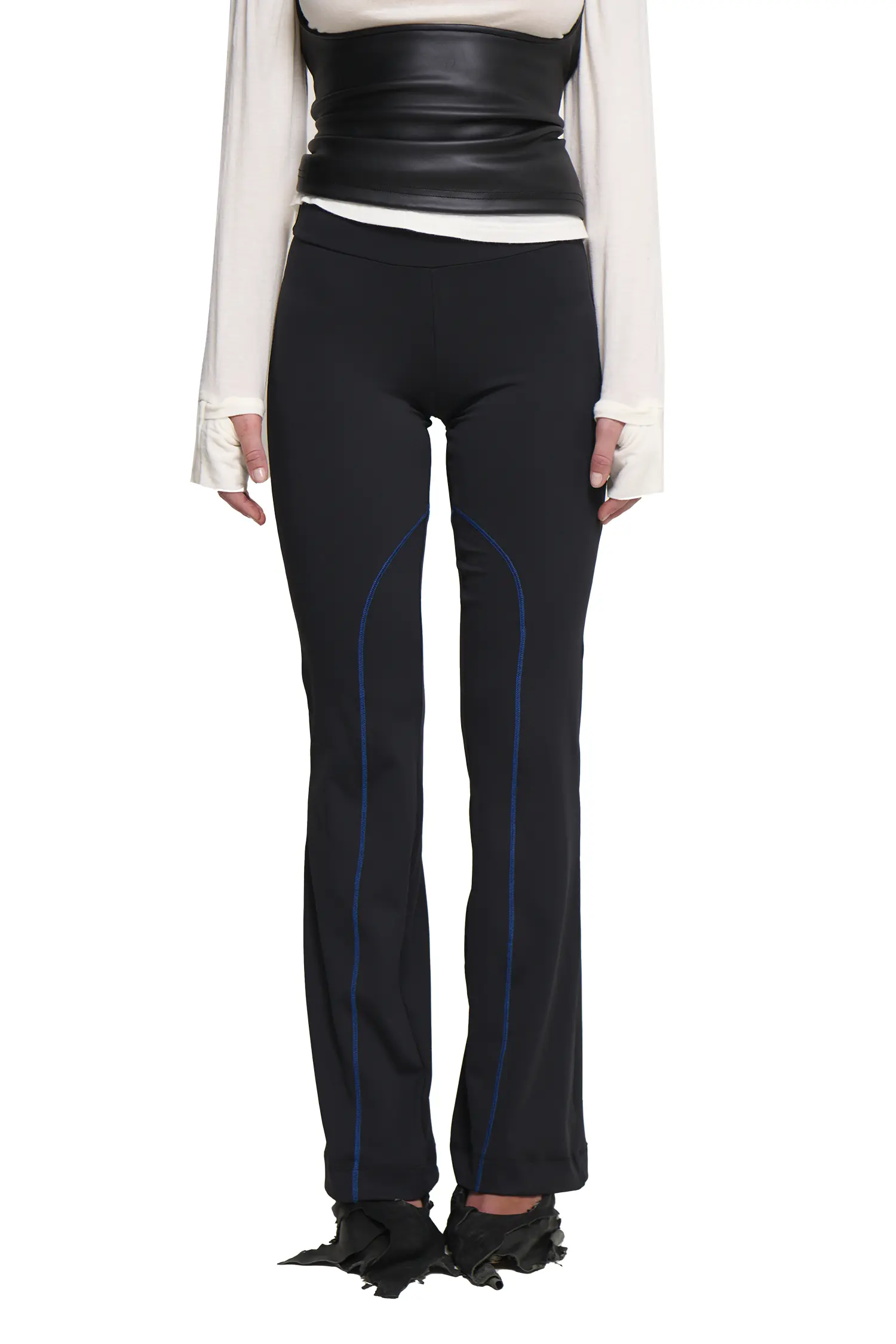 Flare Sport Pant -  Black - Image 2