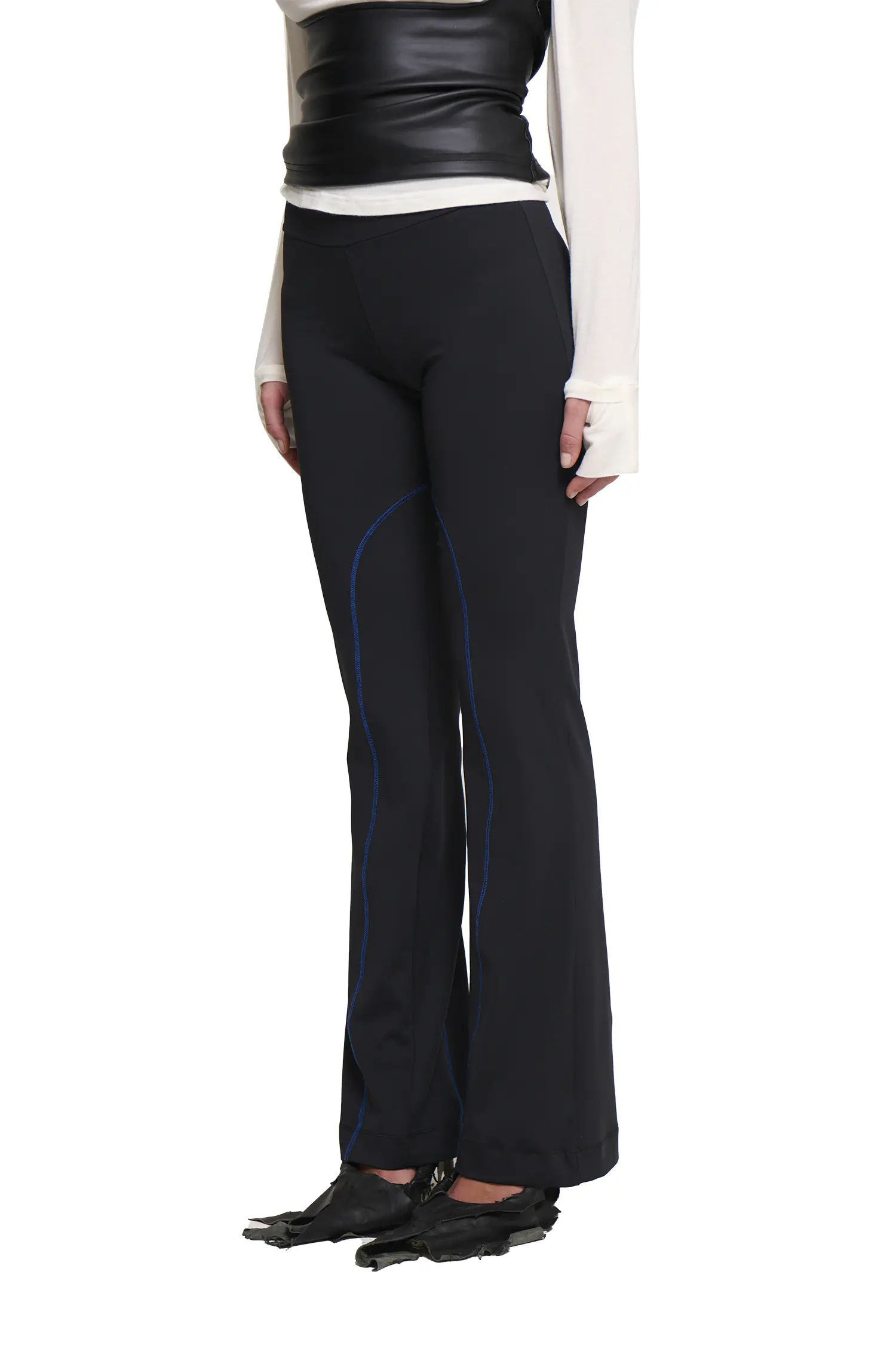 Flare Sport Pant -  Black - Image 3