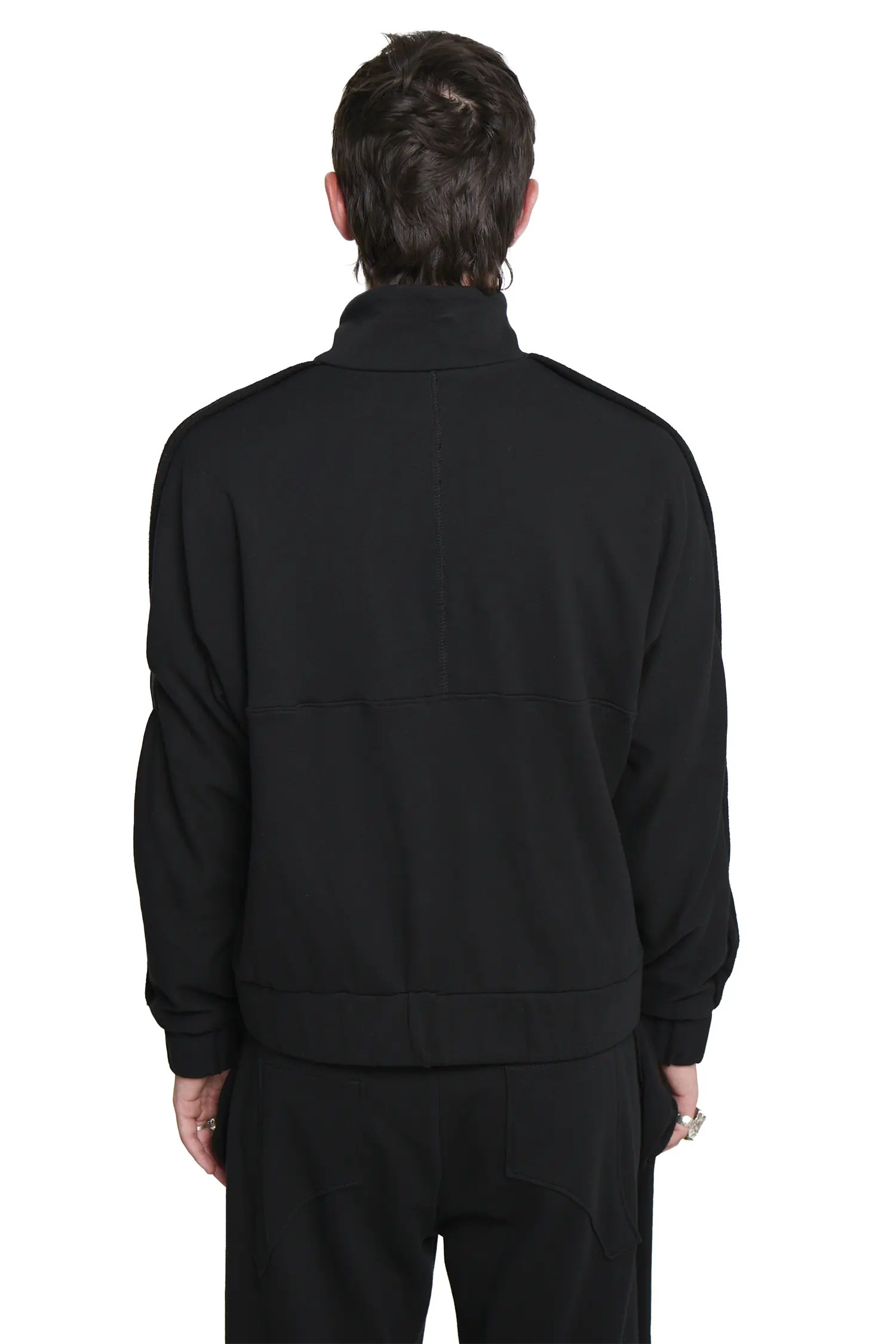 Frank Track-Suit Jacket Black - Image 3