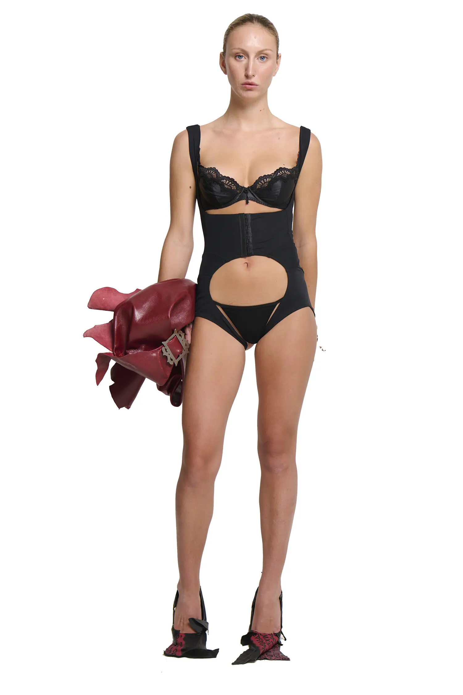 Mesh Playsuit - Powermesh - Image 3
