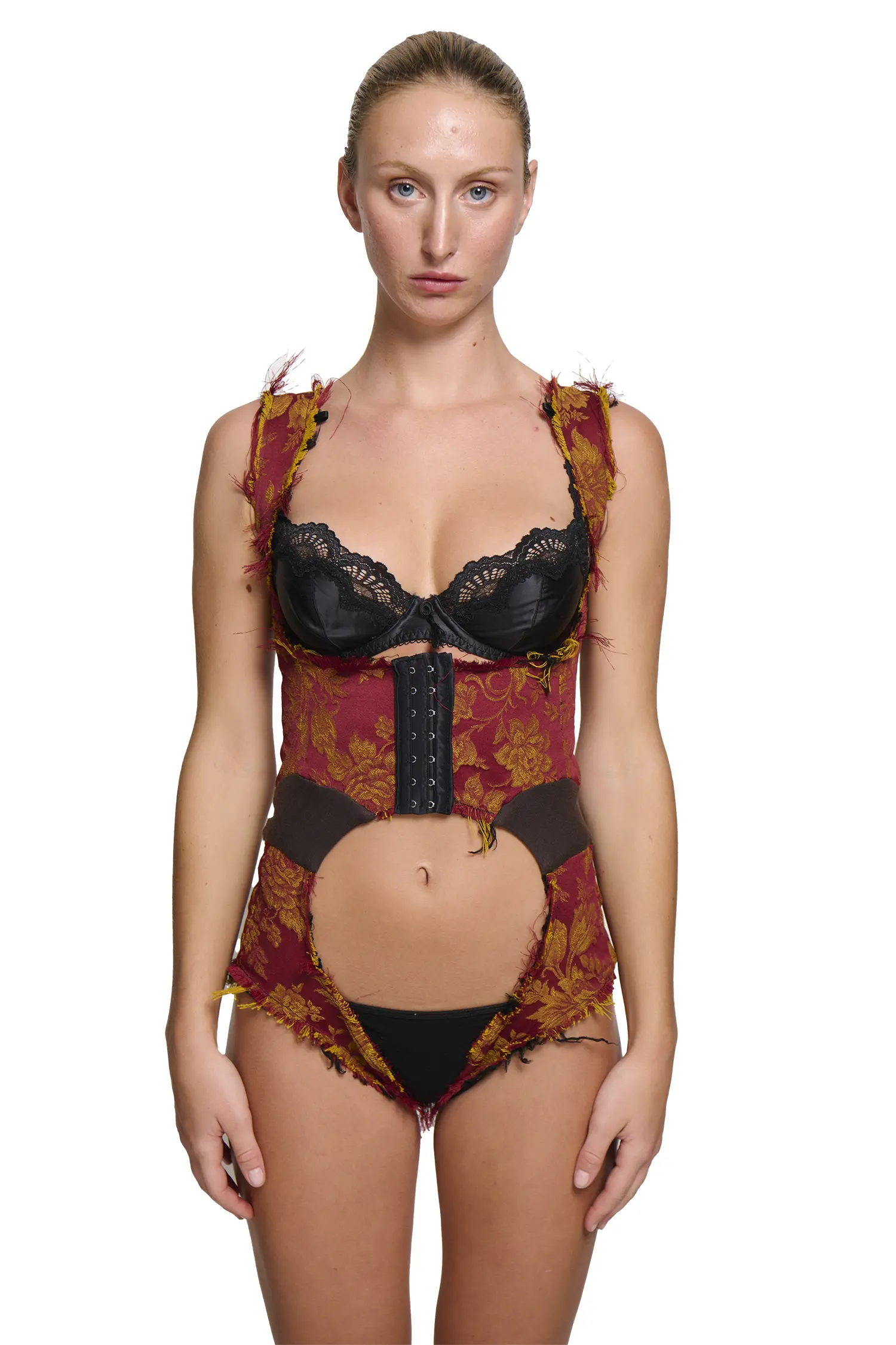 Furn Playsuit - Floral Jaquard - Image 2