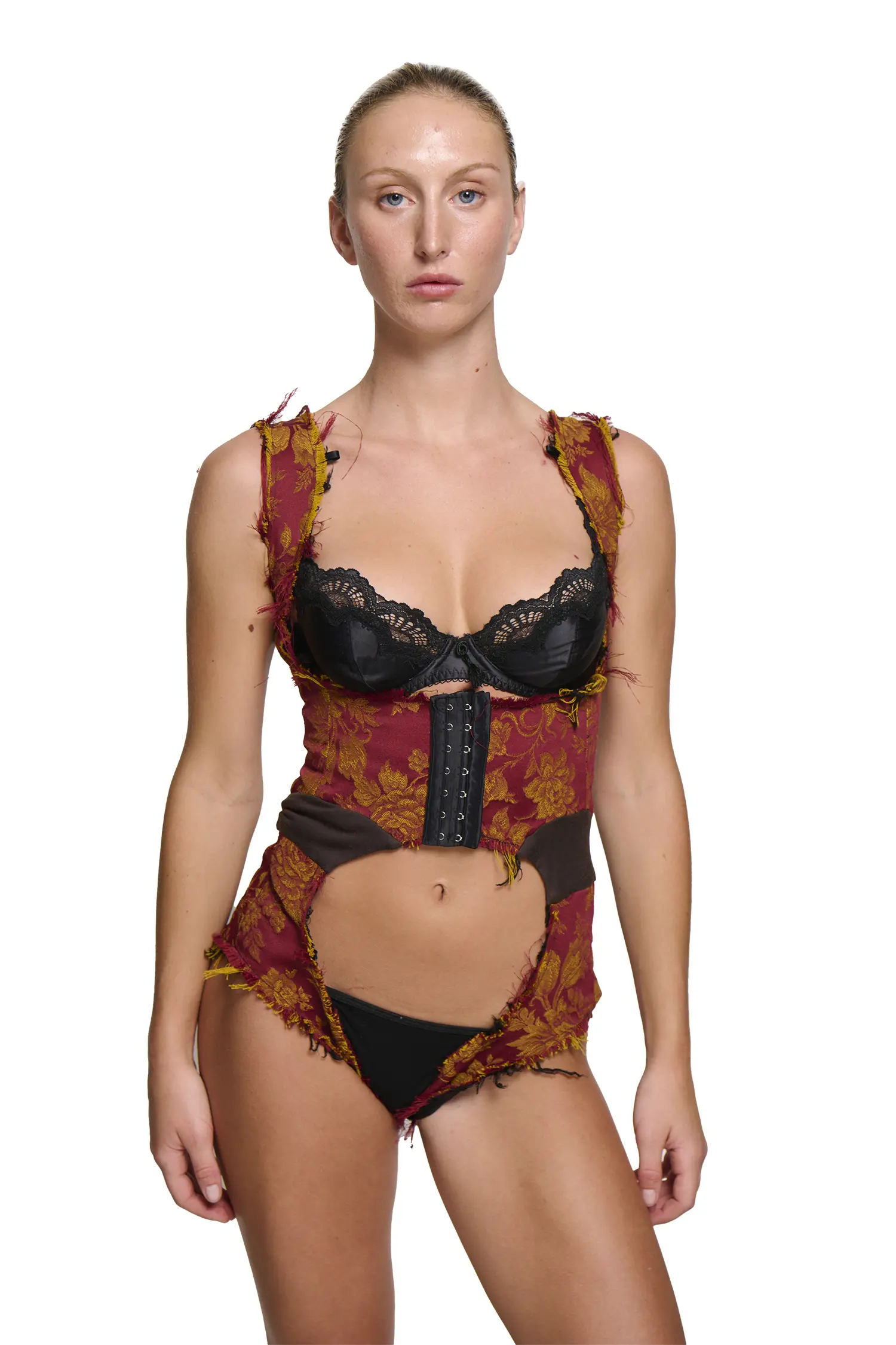 Furn Playsuit - Floral Jaquard - Image 3