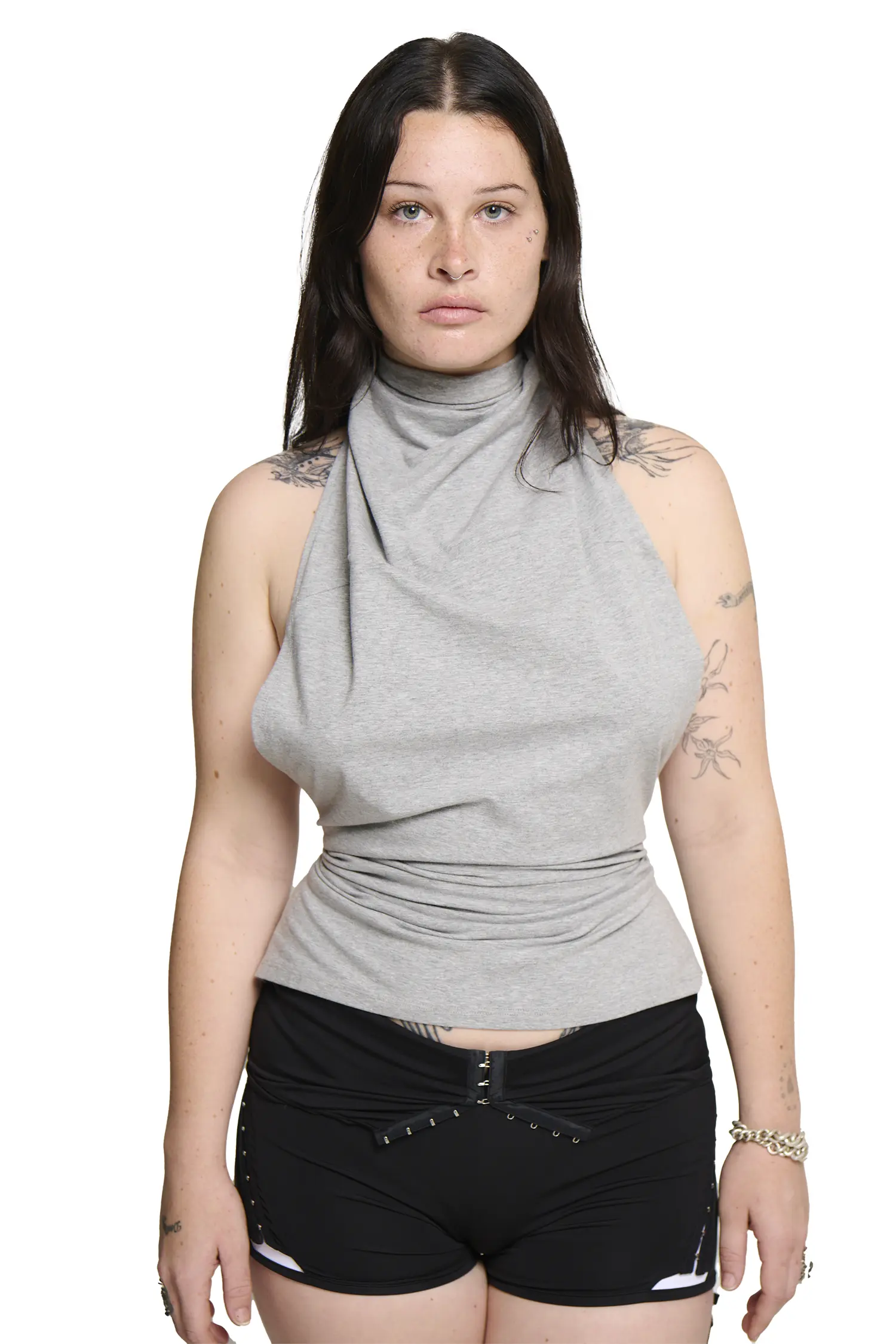 Halterneck - Grey - Image 3