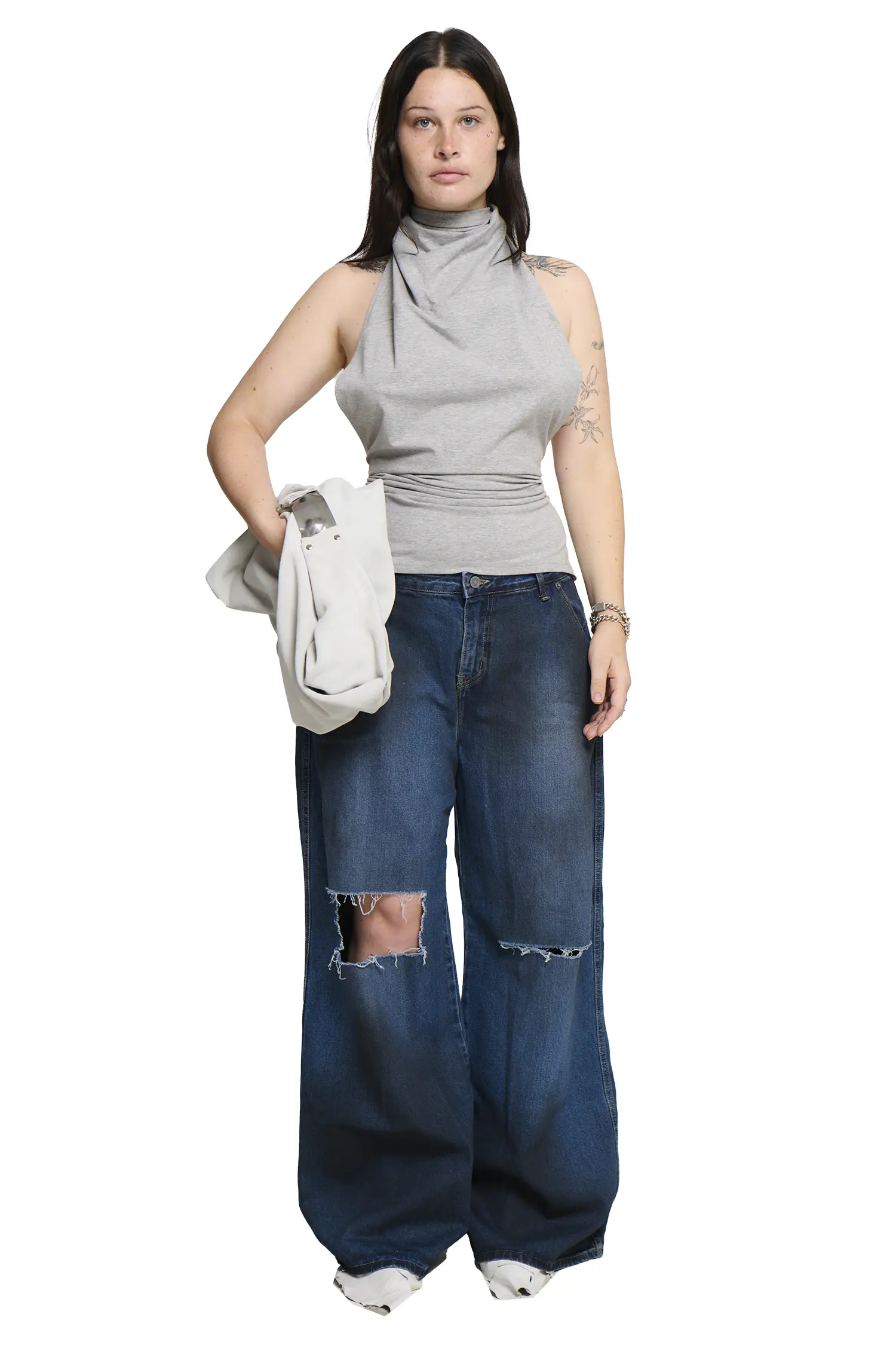 Halterneck - Grey - Image 4