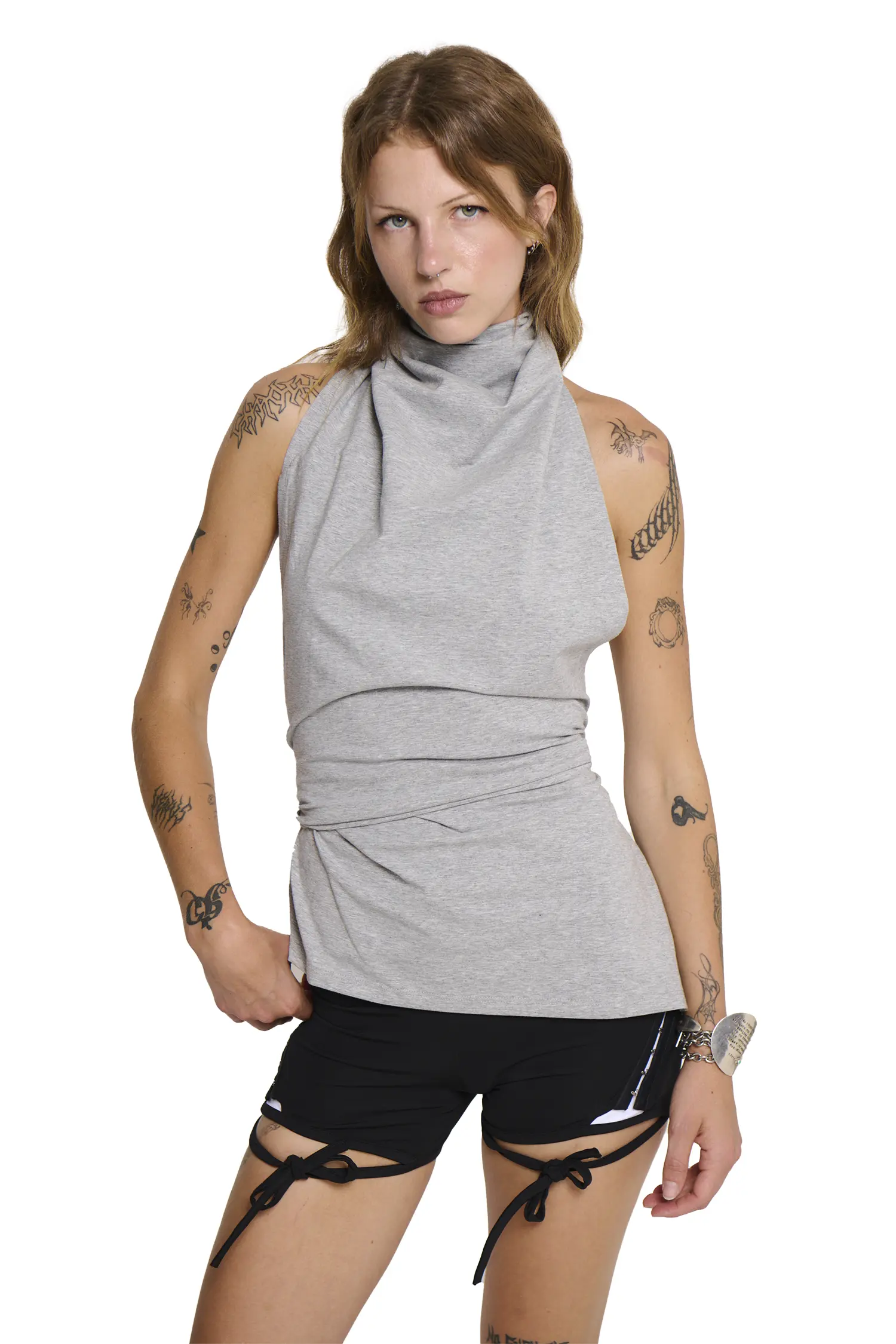 Halterneck - Grey - Image 5