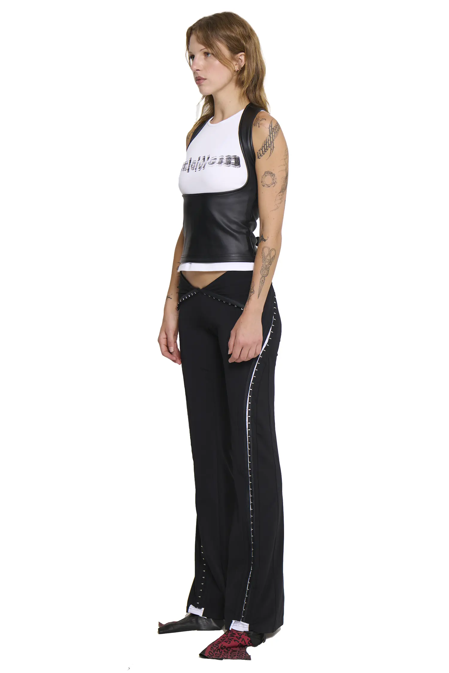 Hooked Pant - Black/White - Image 10