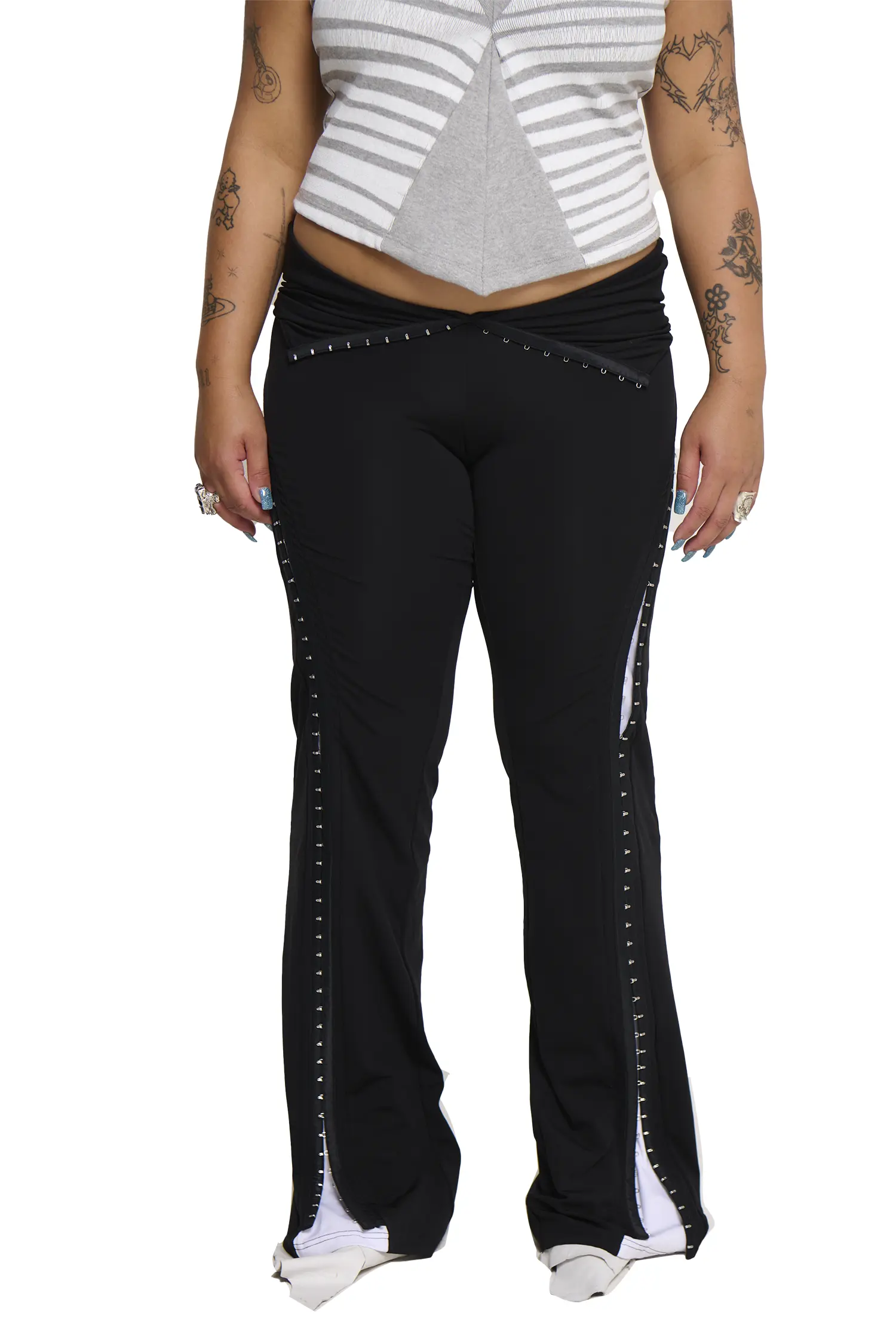 Hooked Pant - Black/White - Image 6