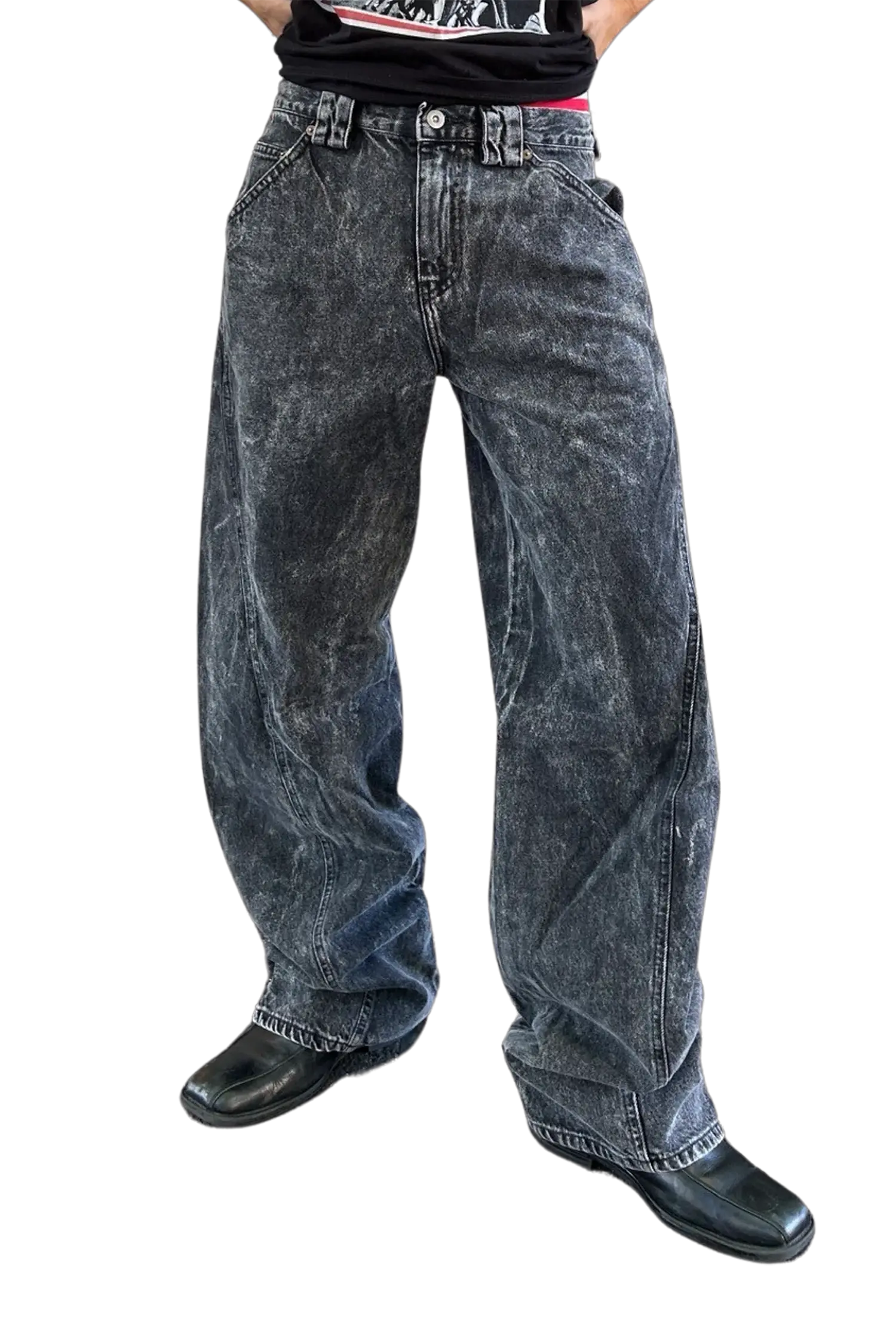 GAB COLE X KARLAIDLAW Iron Gate Jean Acid - Image 5