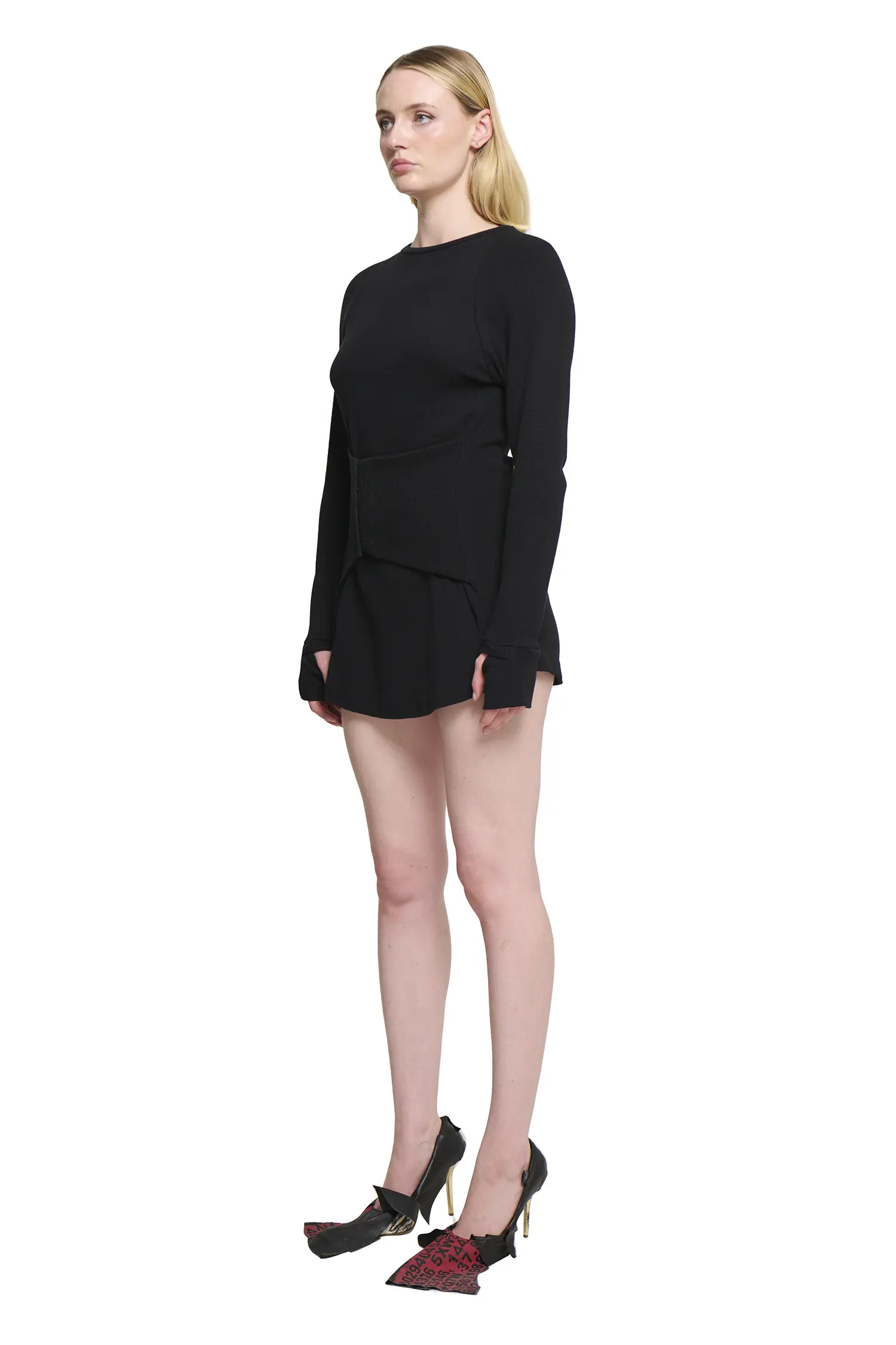 Jester Dress - Black - Image 3