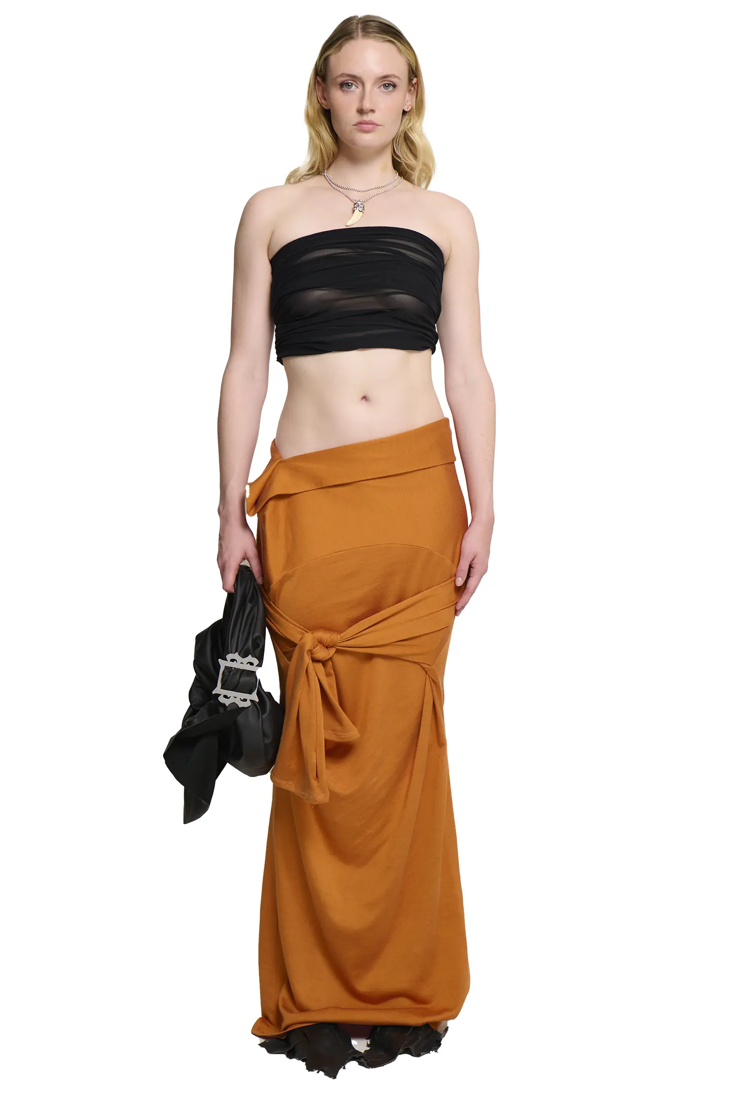 Lulu Dress - Orange - Image 4