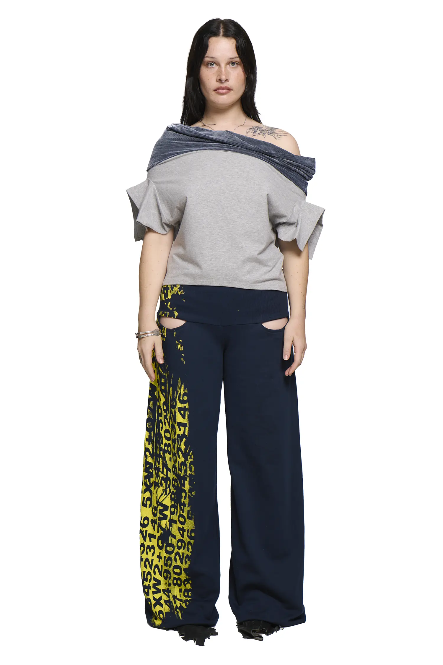 Lulu Top - Grey - Image 8