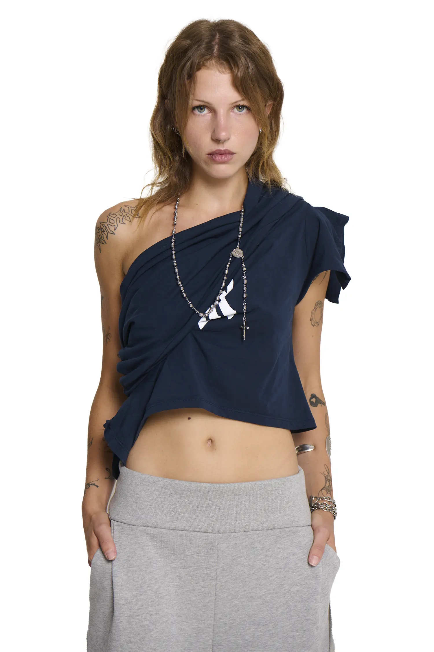 Lulu Top - Navy - Image 3
