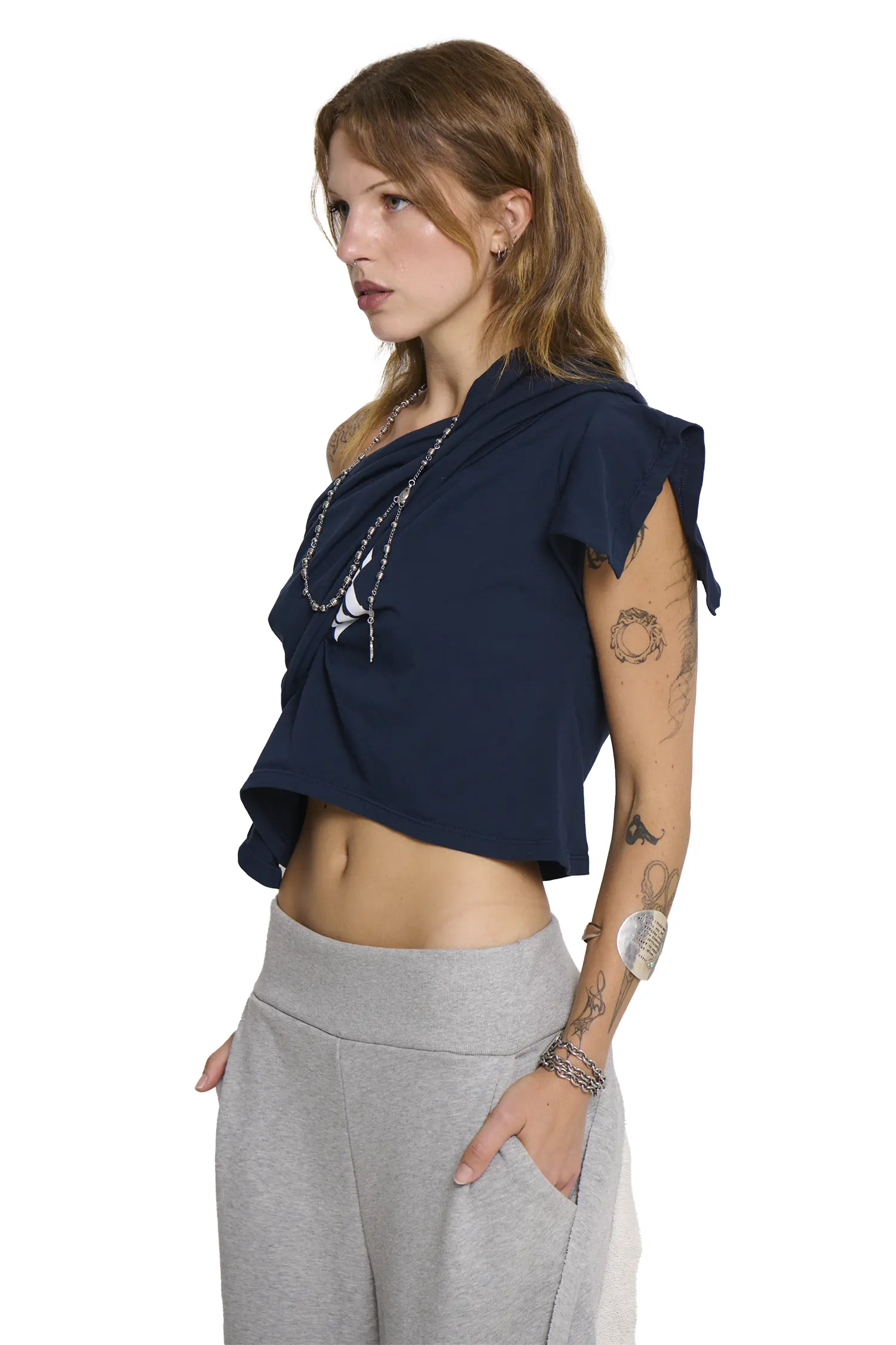 Lulu Top - Navy - Image 4