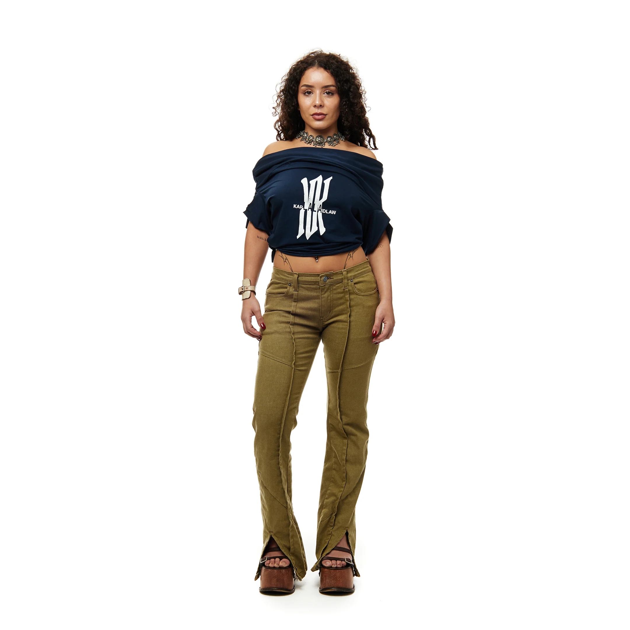 Lulu Top - Navy - Image 5