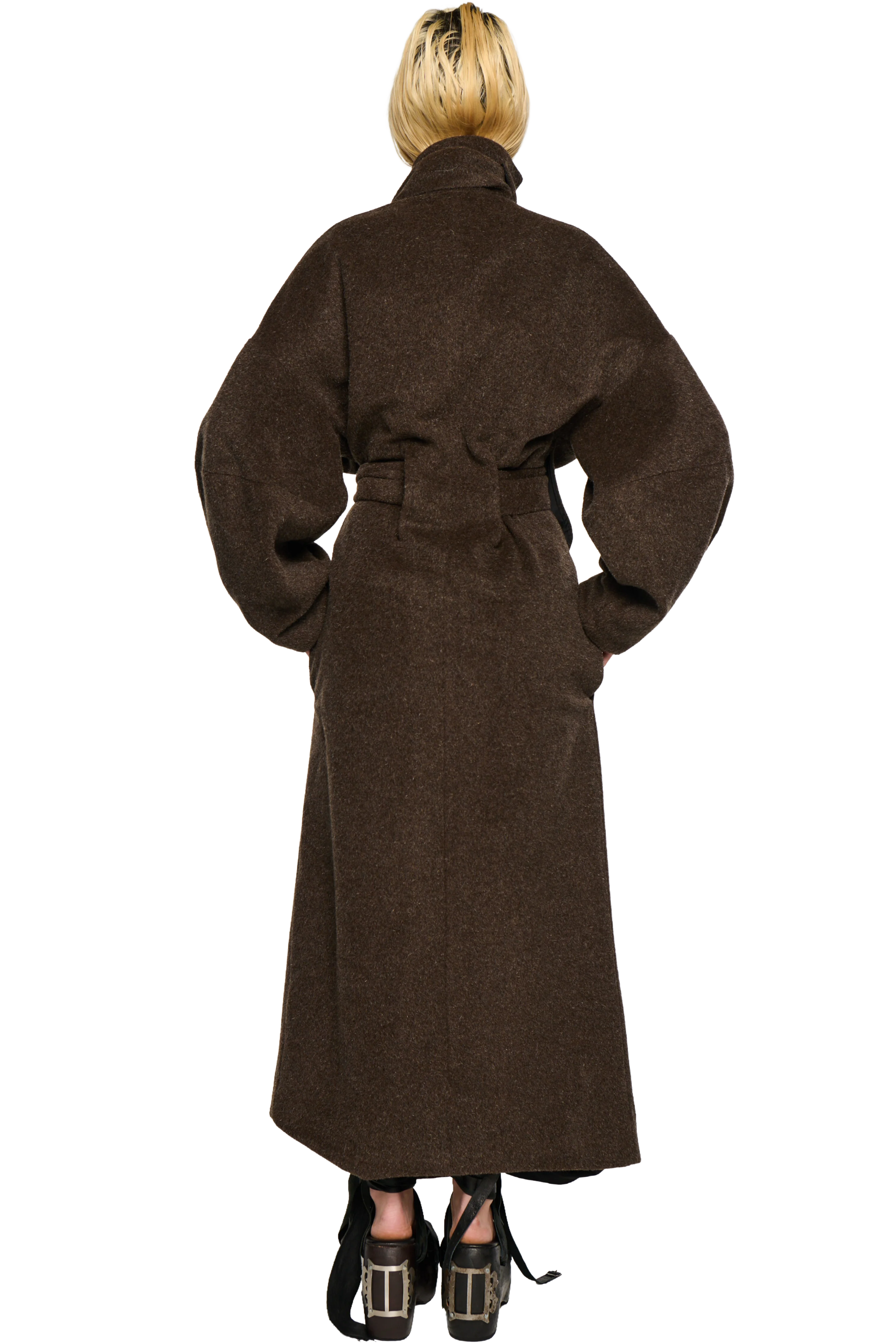 Manola Coat - Brown (Blend) - Image 5