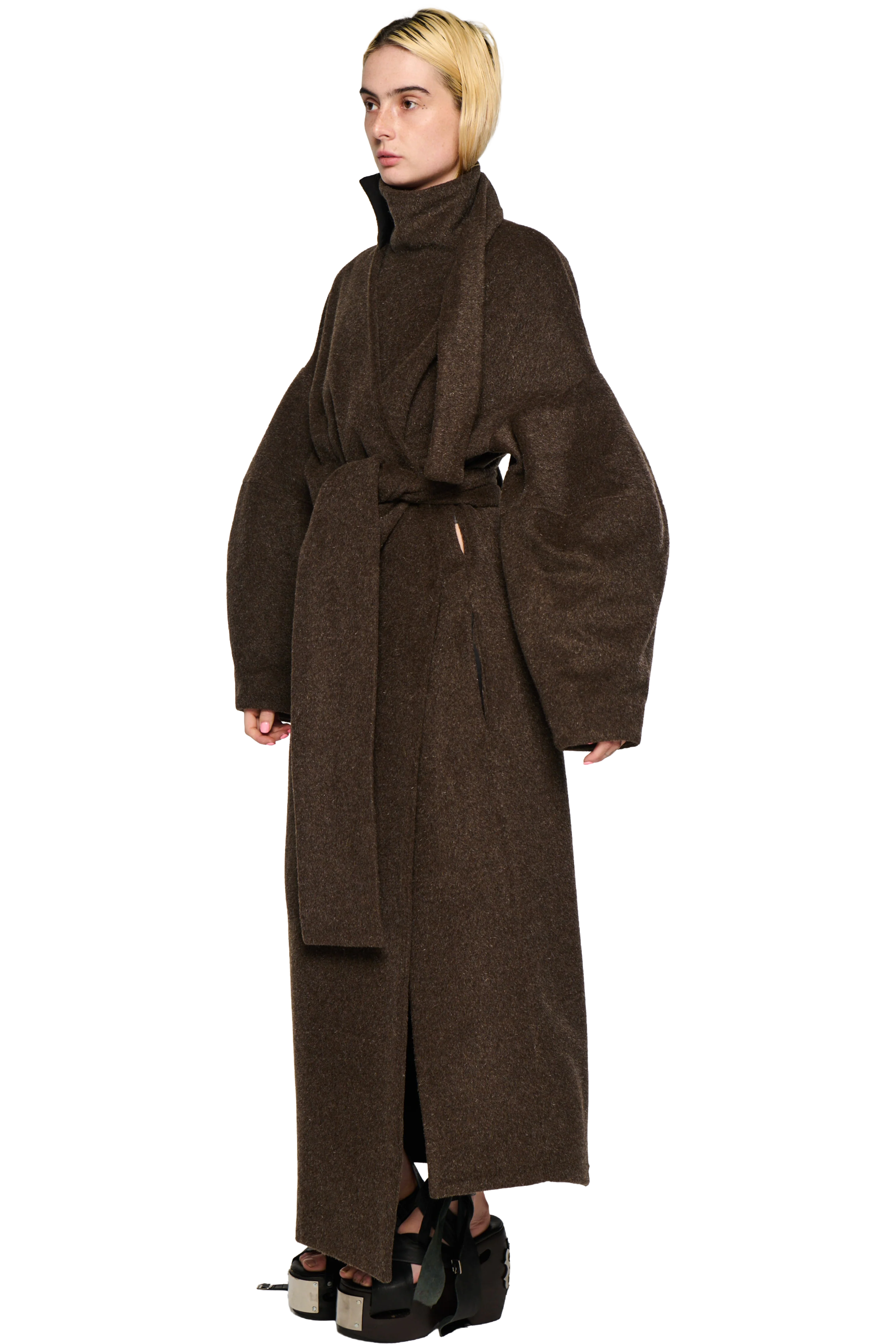 Manola Coat - Brown (Blend) - Image 4