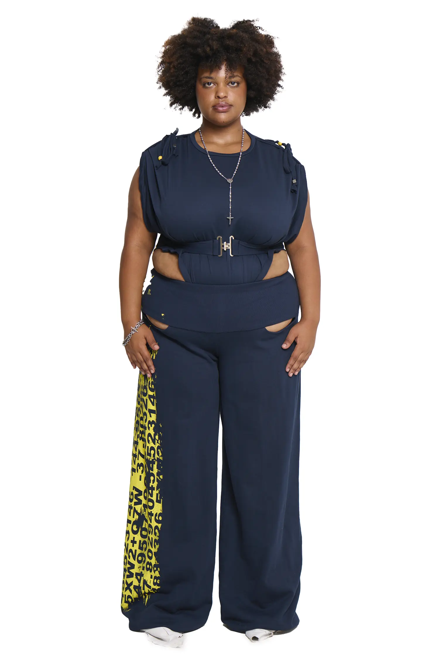 One Piece Tshirt - Navy - Image 3