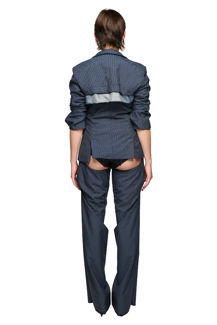 Phoebe Pinstripe Suit Pant