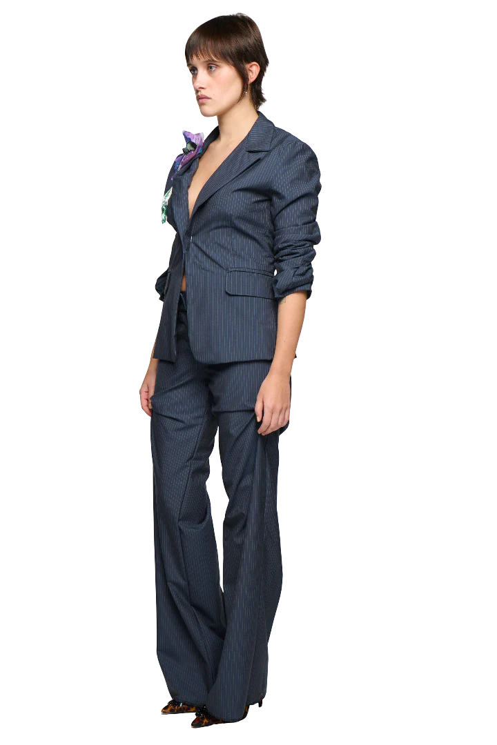 Phoebe Pinstripe Suit Pant - Image 3