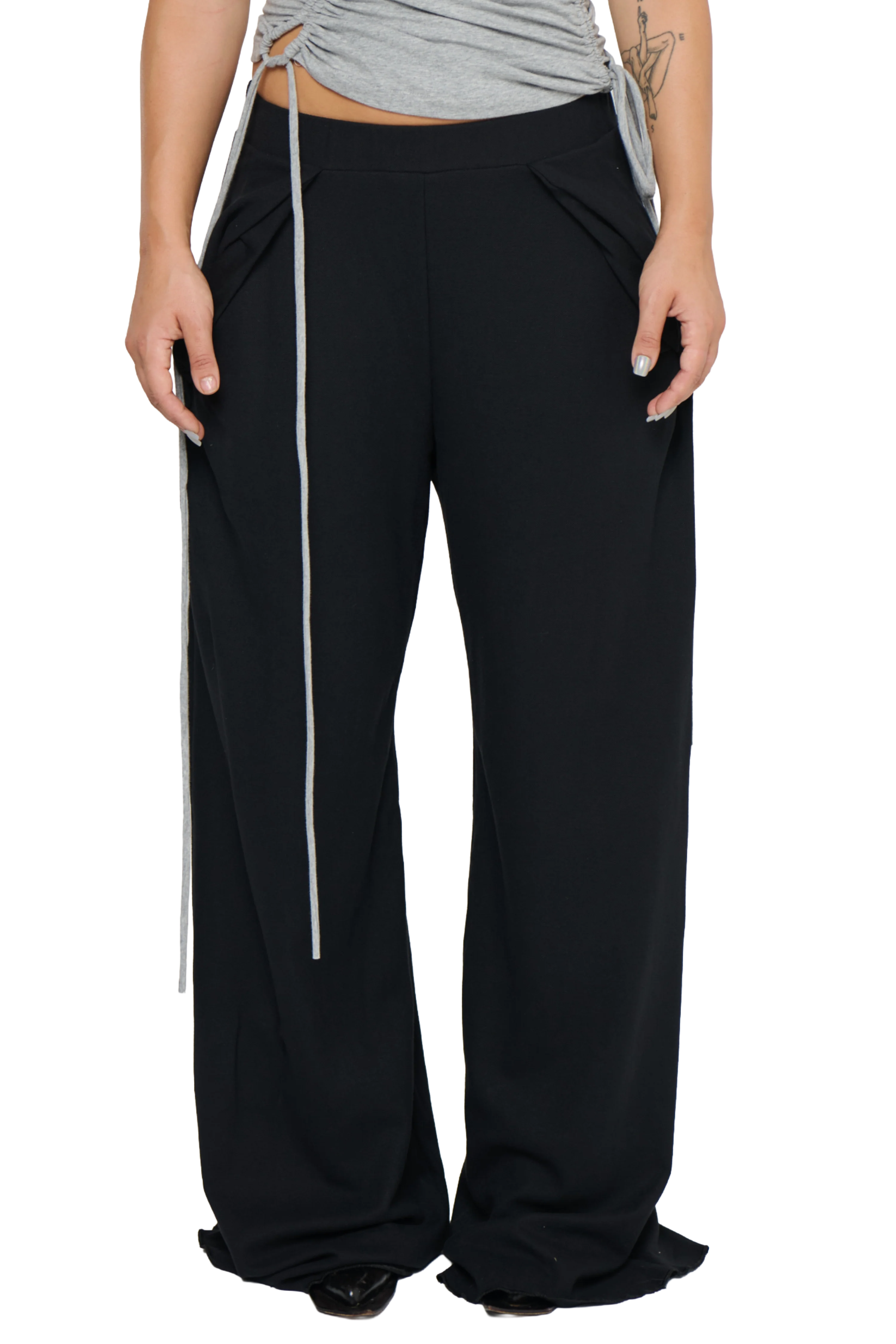 Pique Frank Pant - Black - Image 6