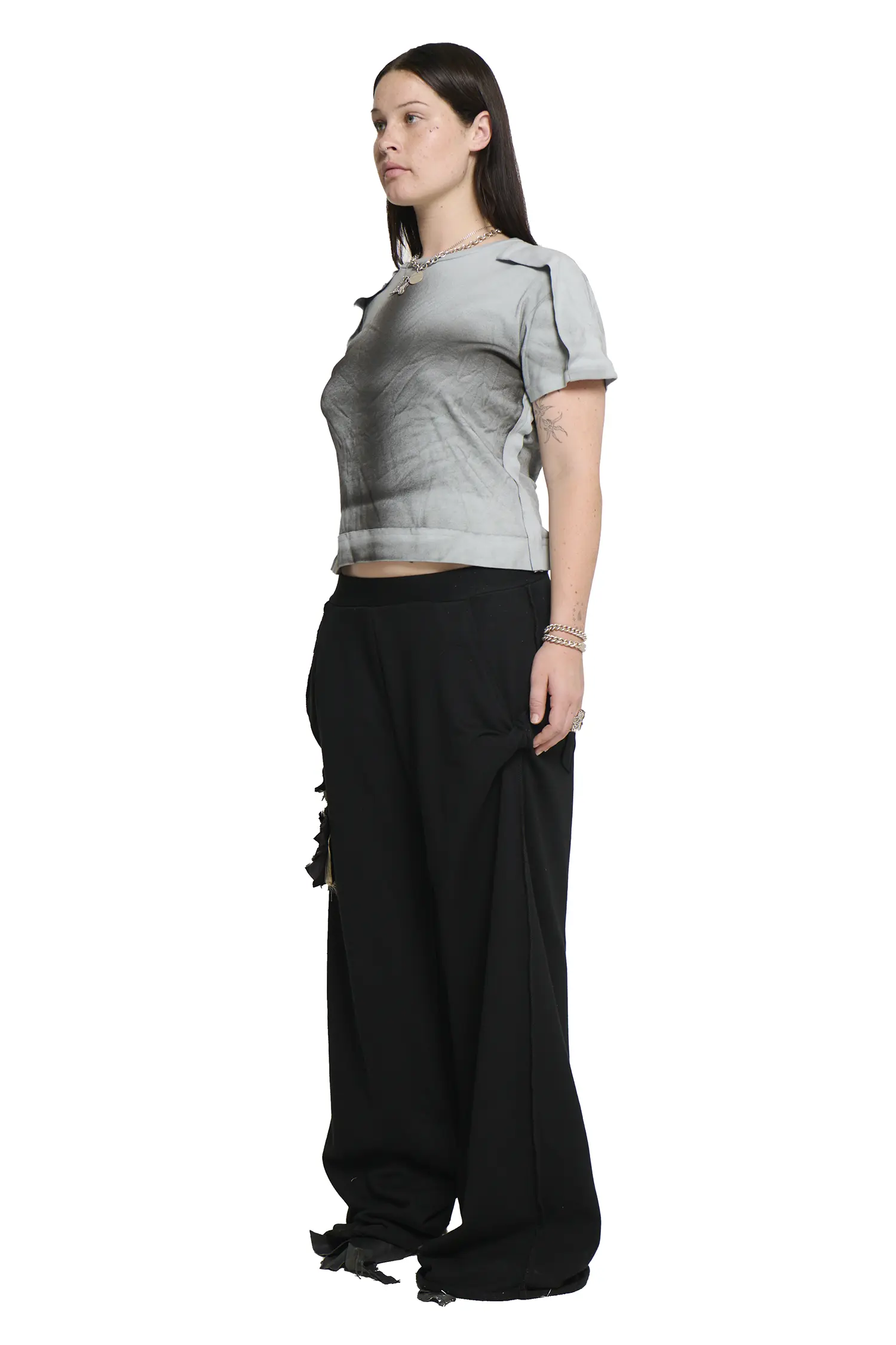 Placket T-Shirt Blue - Image 3
