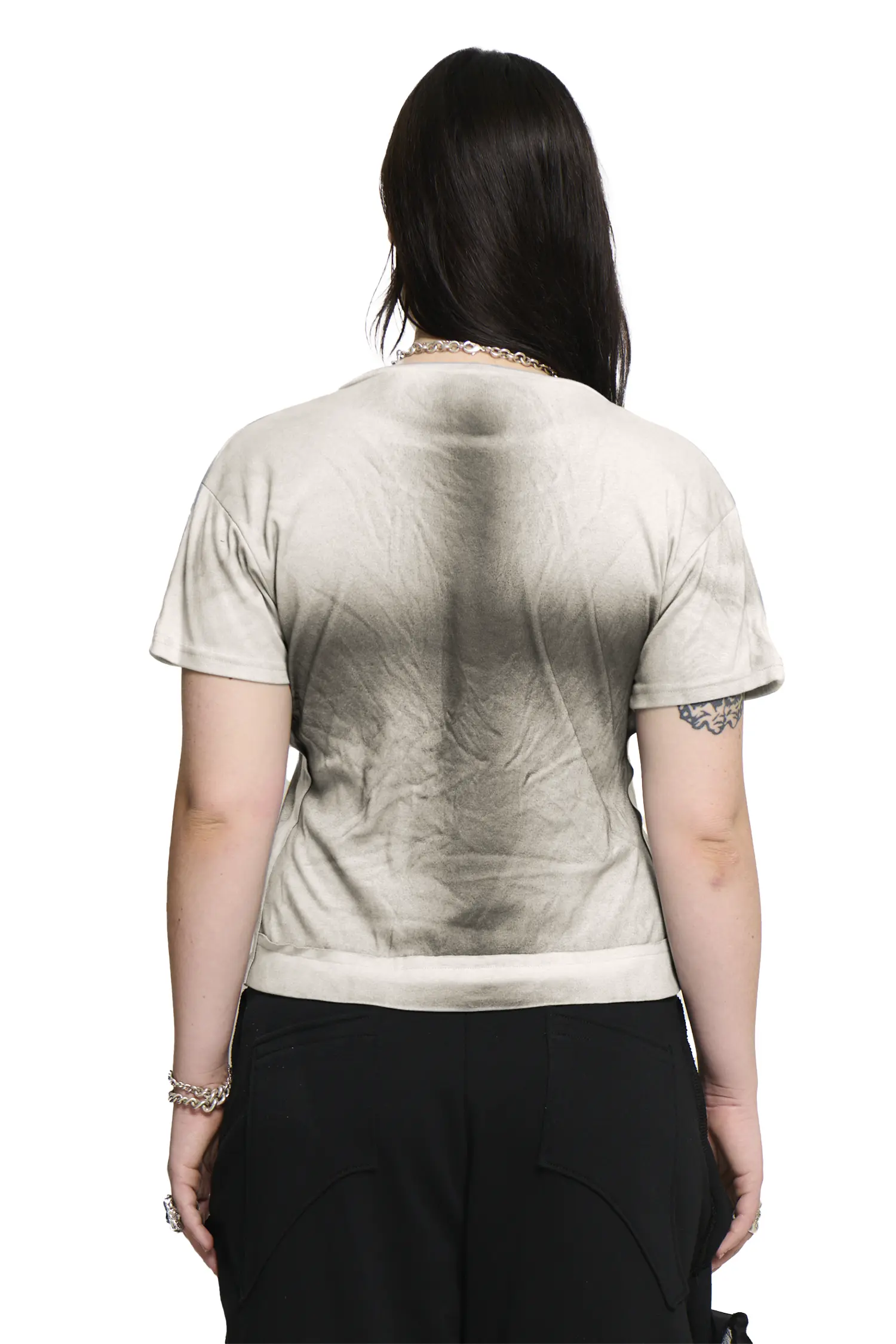 Placket T-Shirt White