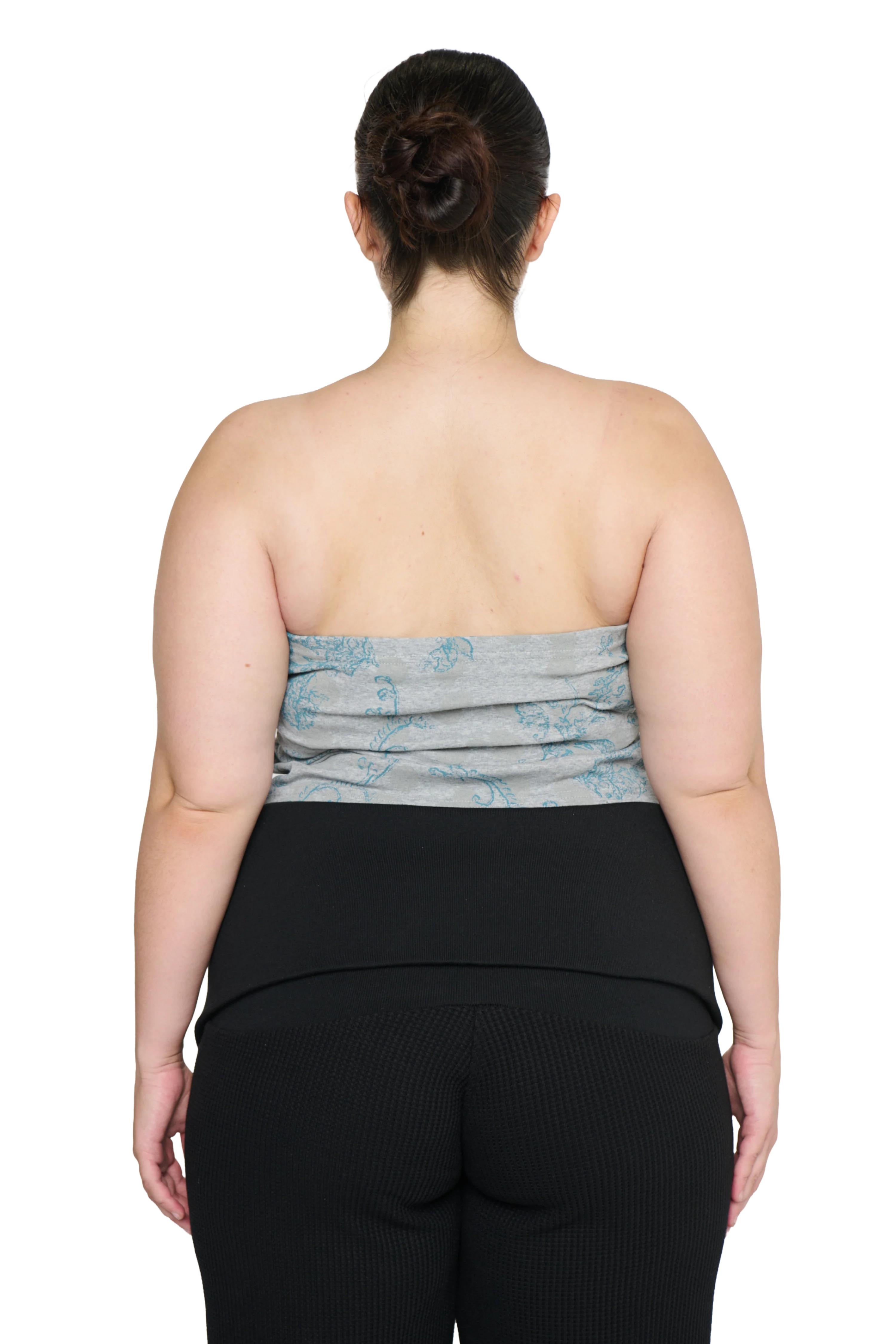 Polka-Dot Bandeau Top - Image 2