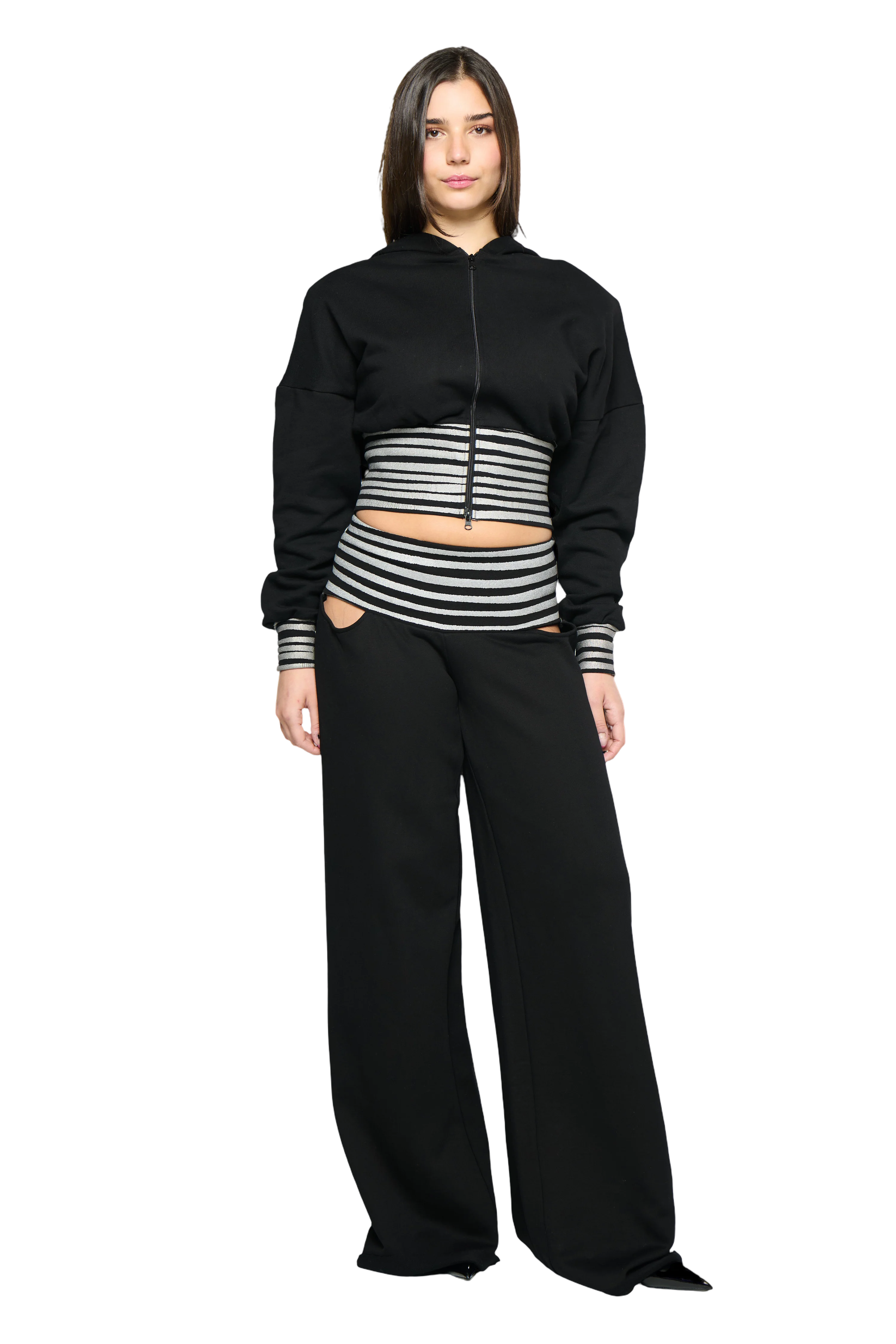 Circus Pant - Black/Silver - Image 4