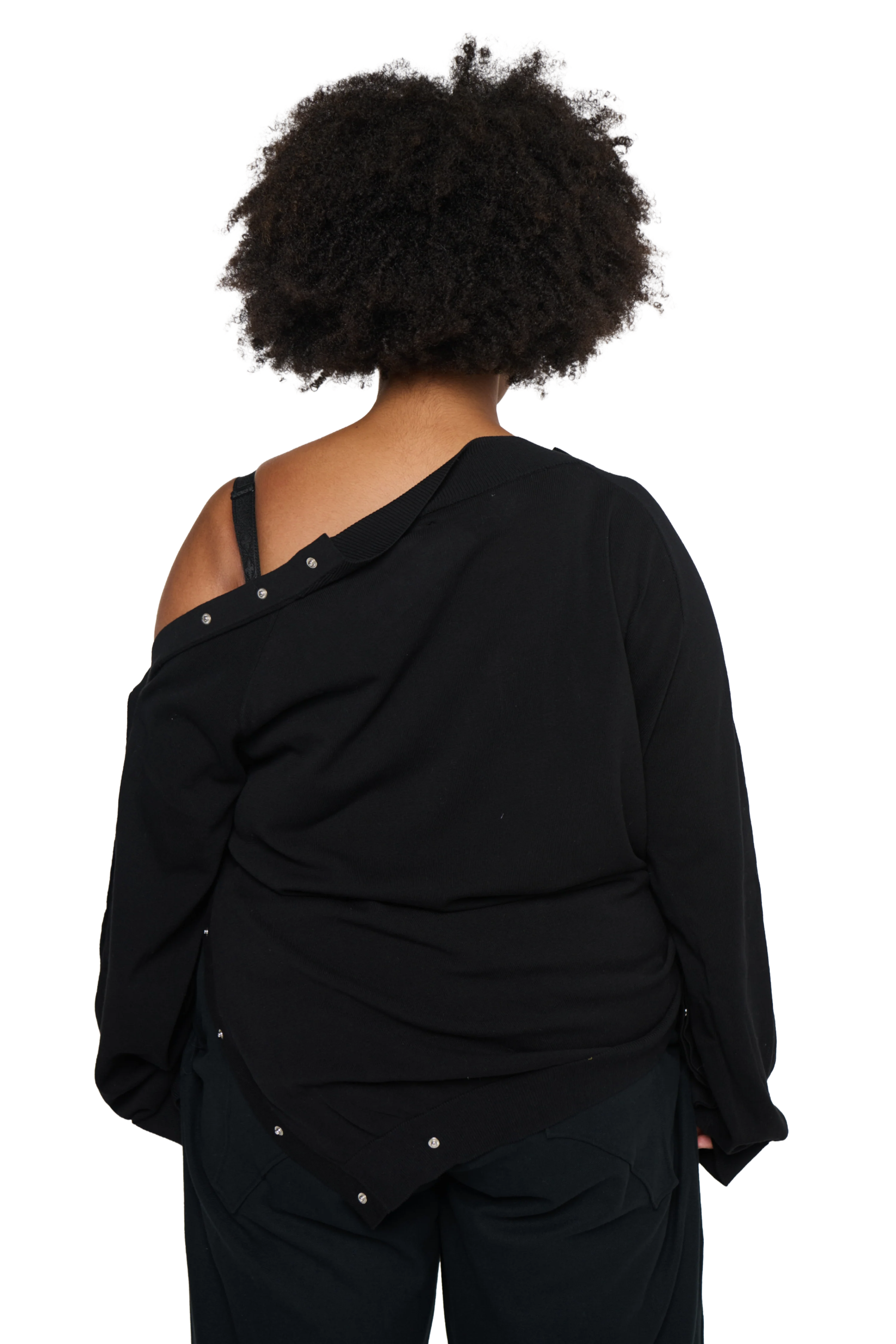 Shrug Cardigan Jumper - Purple - Image 7