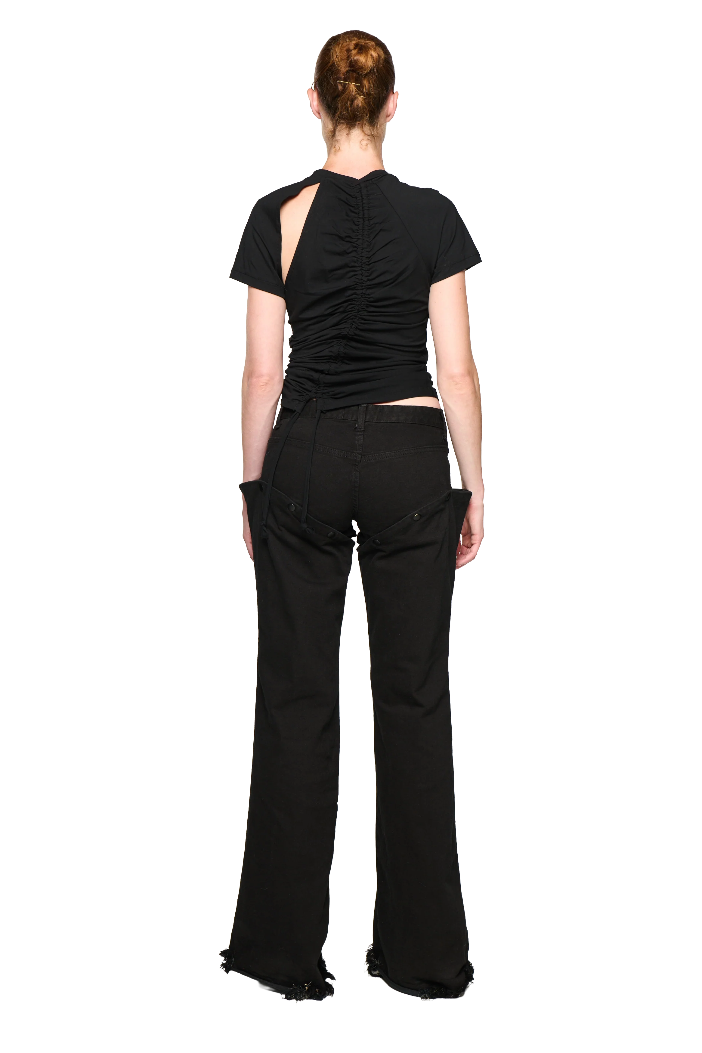 Run Off Denim V2 - Black - Image 3
