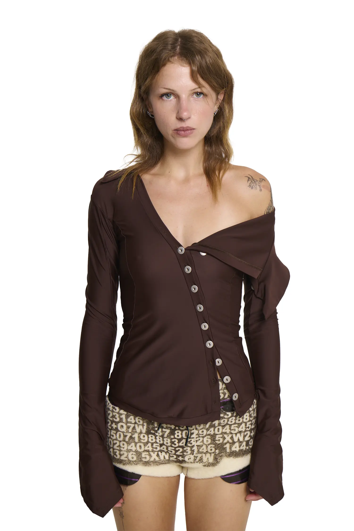Sailor Shirt - Brown - Image 2