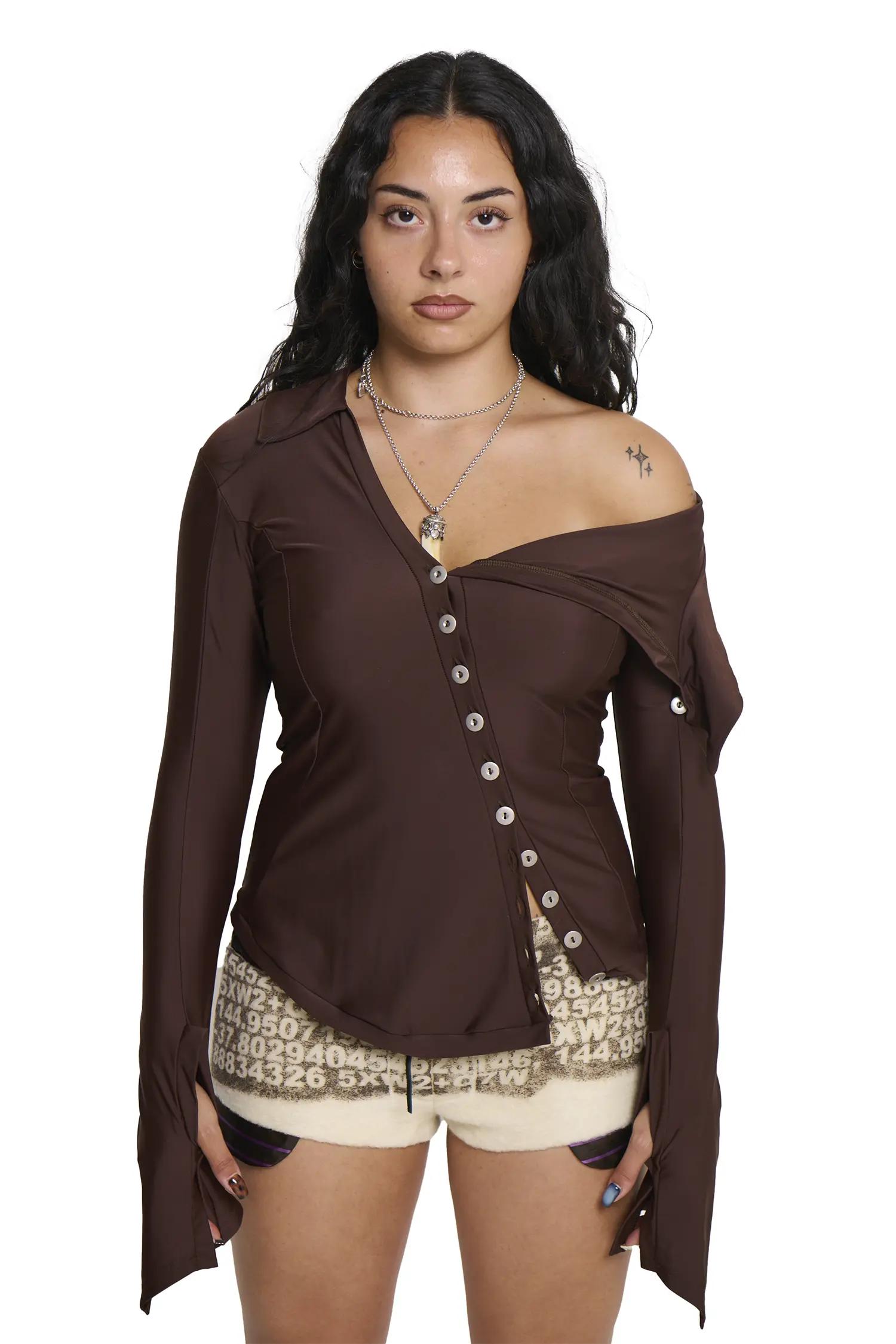 Sailor Shirt - Brown - Image 3
