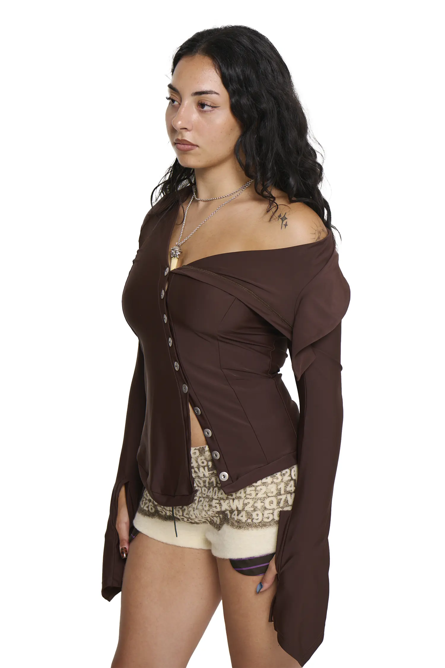 Sailor Shirt - Brown - Image 4