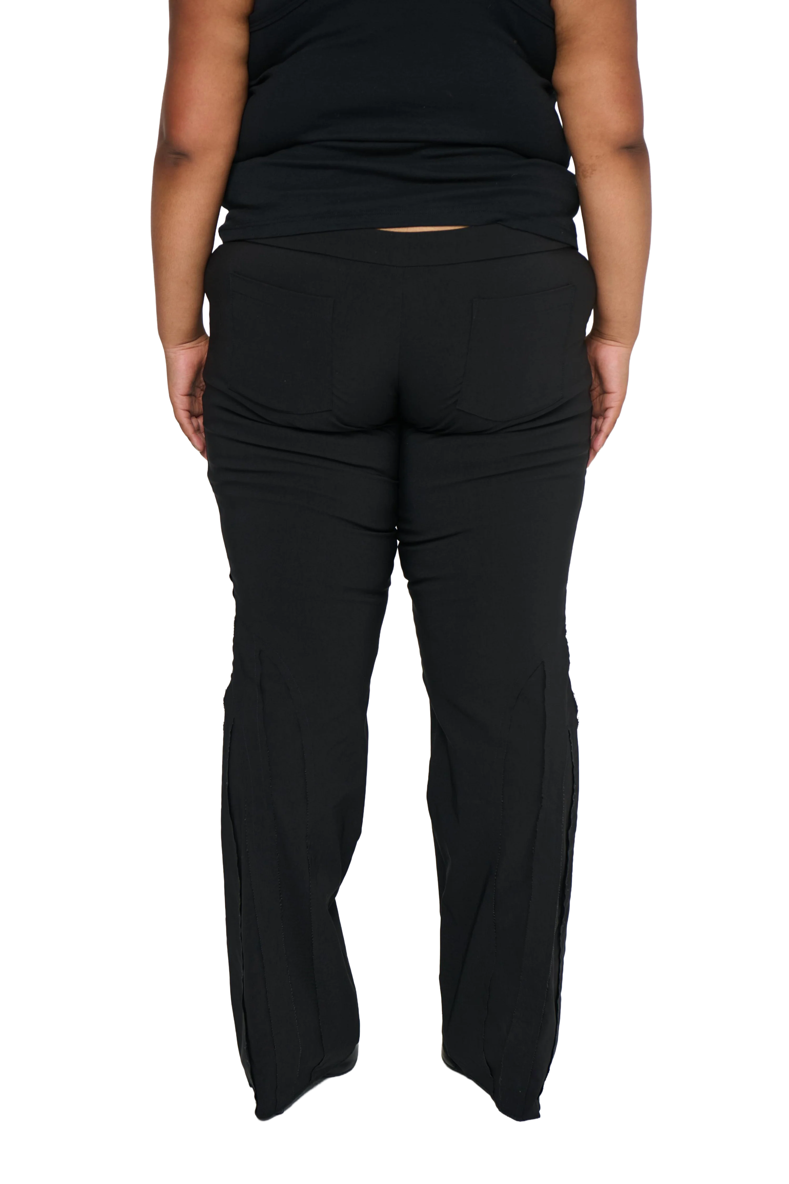 Spliced Pant Low Rise - Iron Grey - Image 6