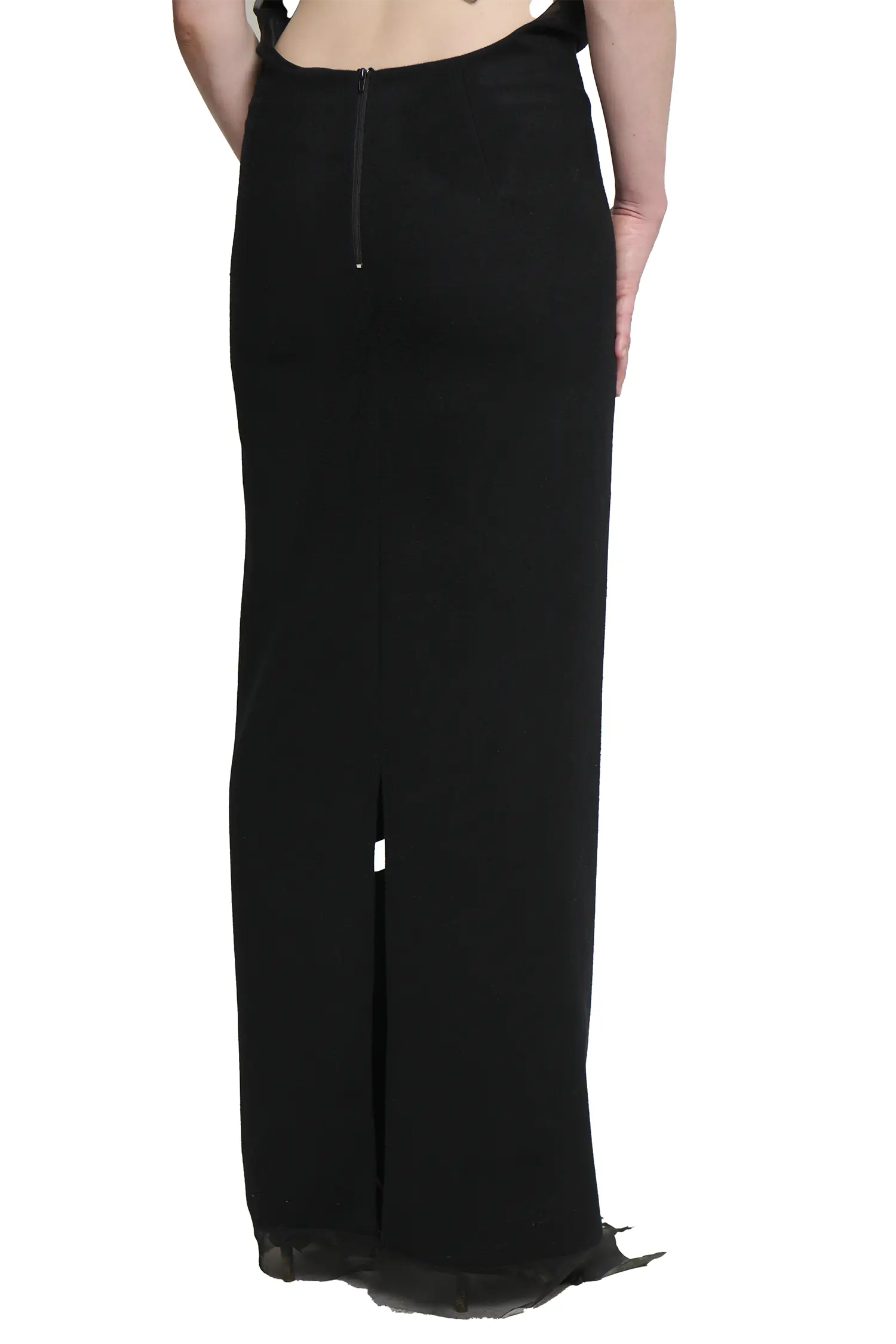 Sliced Dress - Black - Image 4