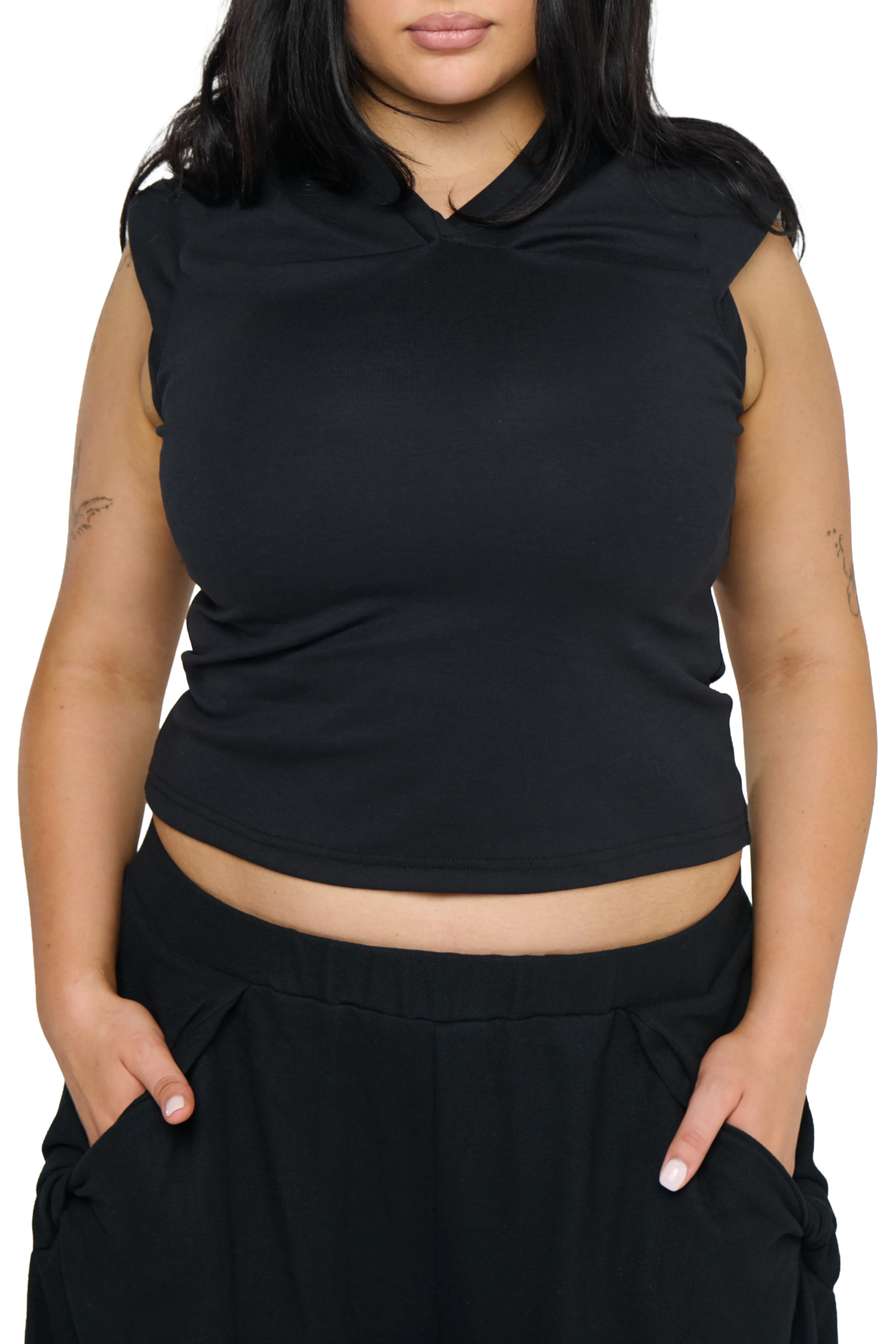 Twisted T-Shirt - Black - Image 4