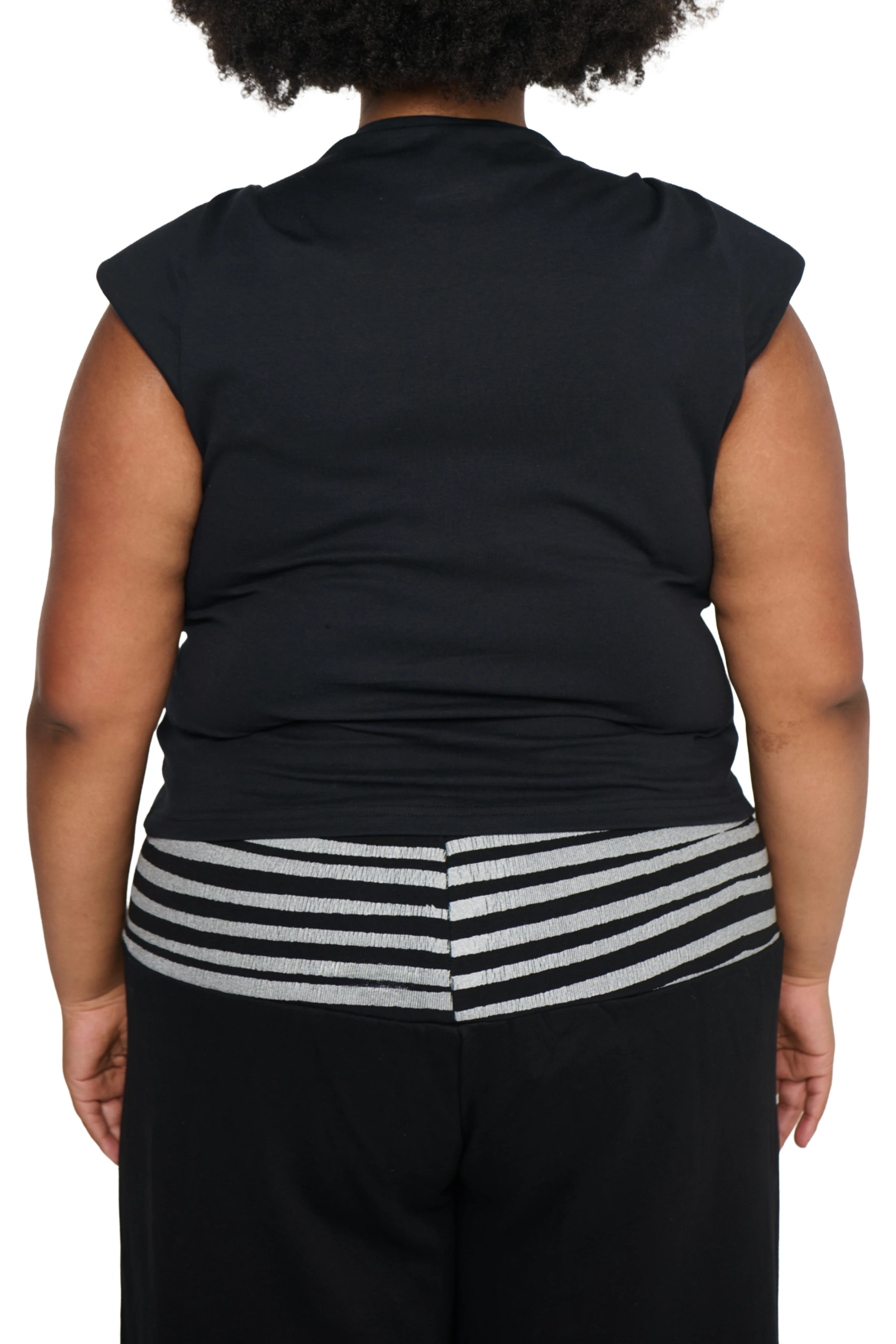 Twisted T-Shirt - Black - Image 7