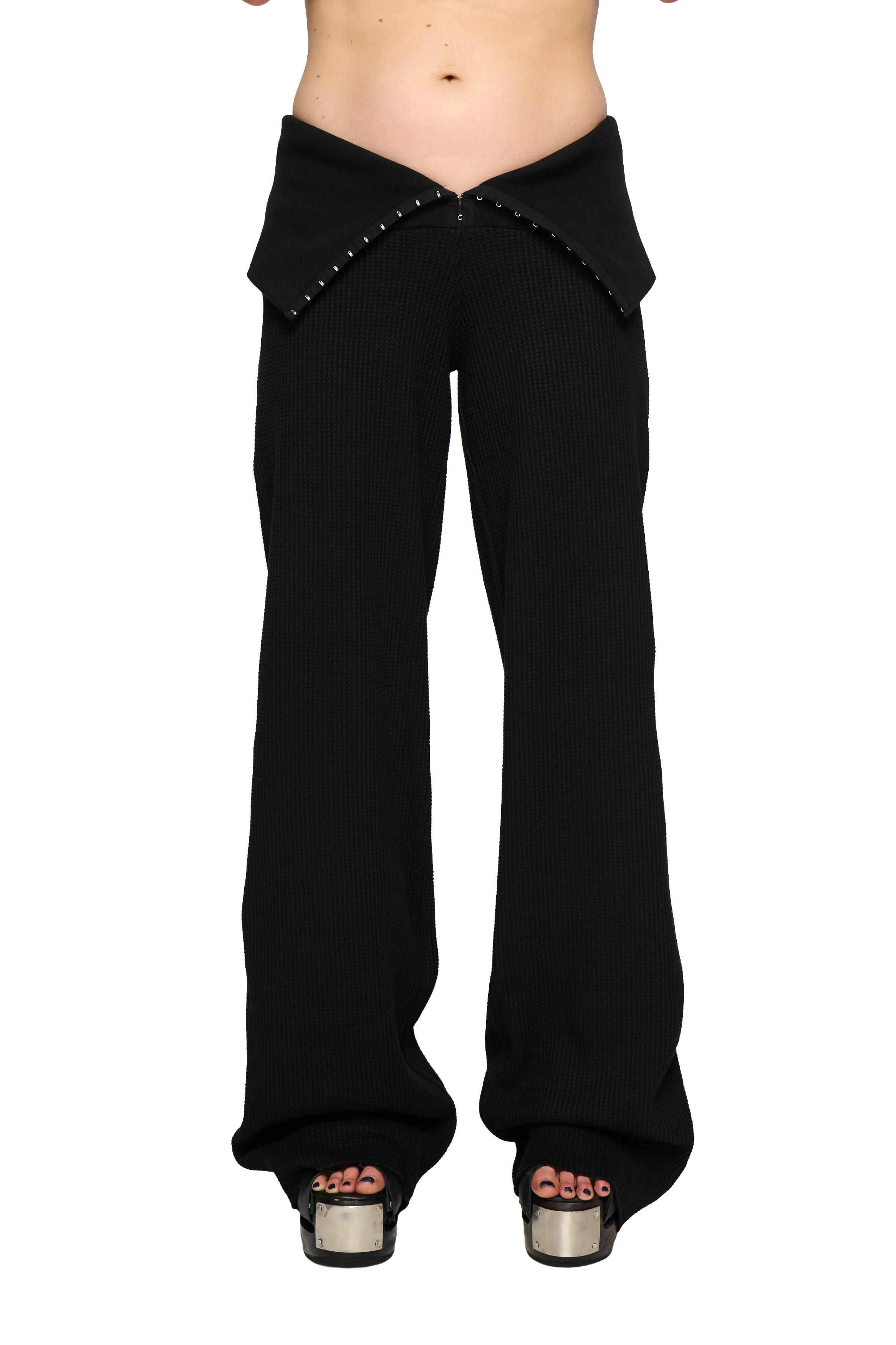 Waffle Pant - Black - Image 2