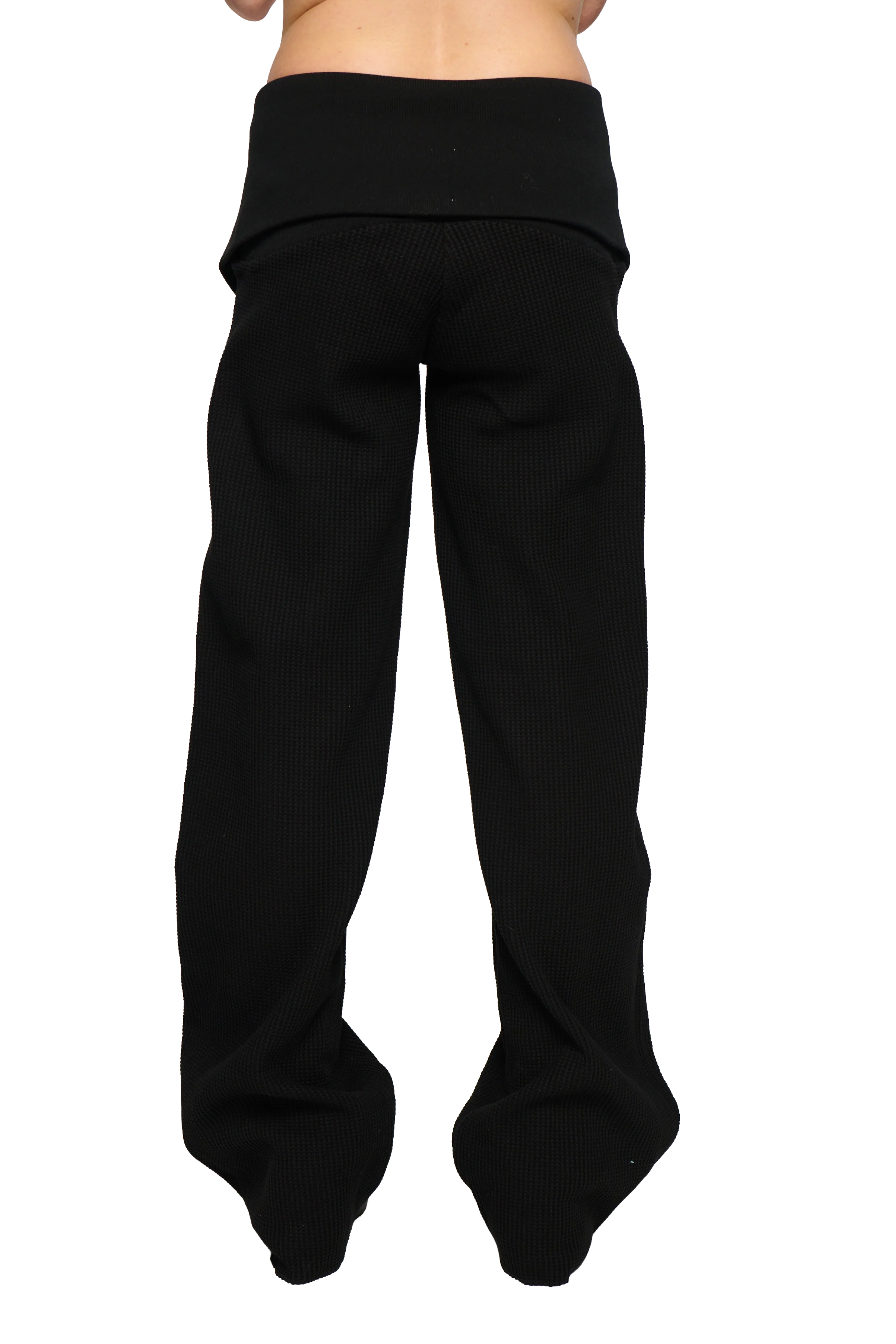 Waffle Pant - Black - Image 5
