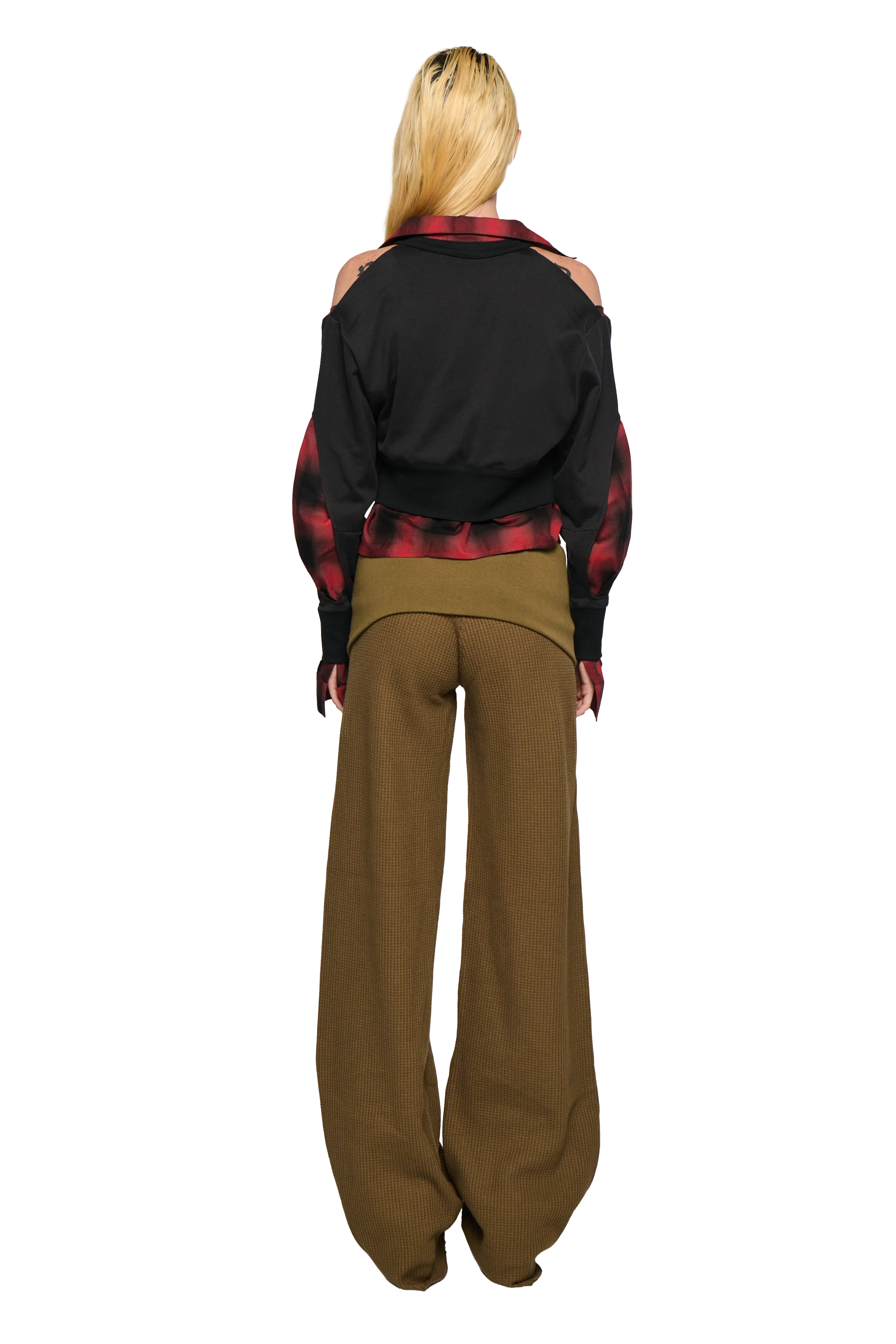 Waffle Pant - Khaki - Image 3